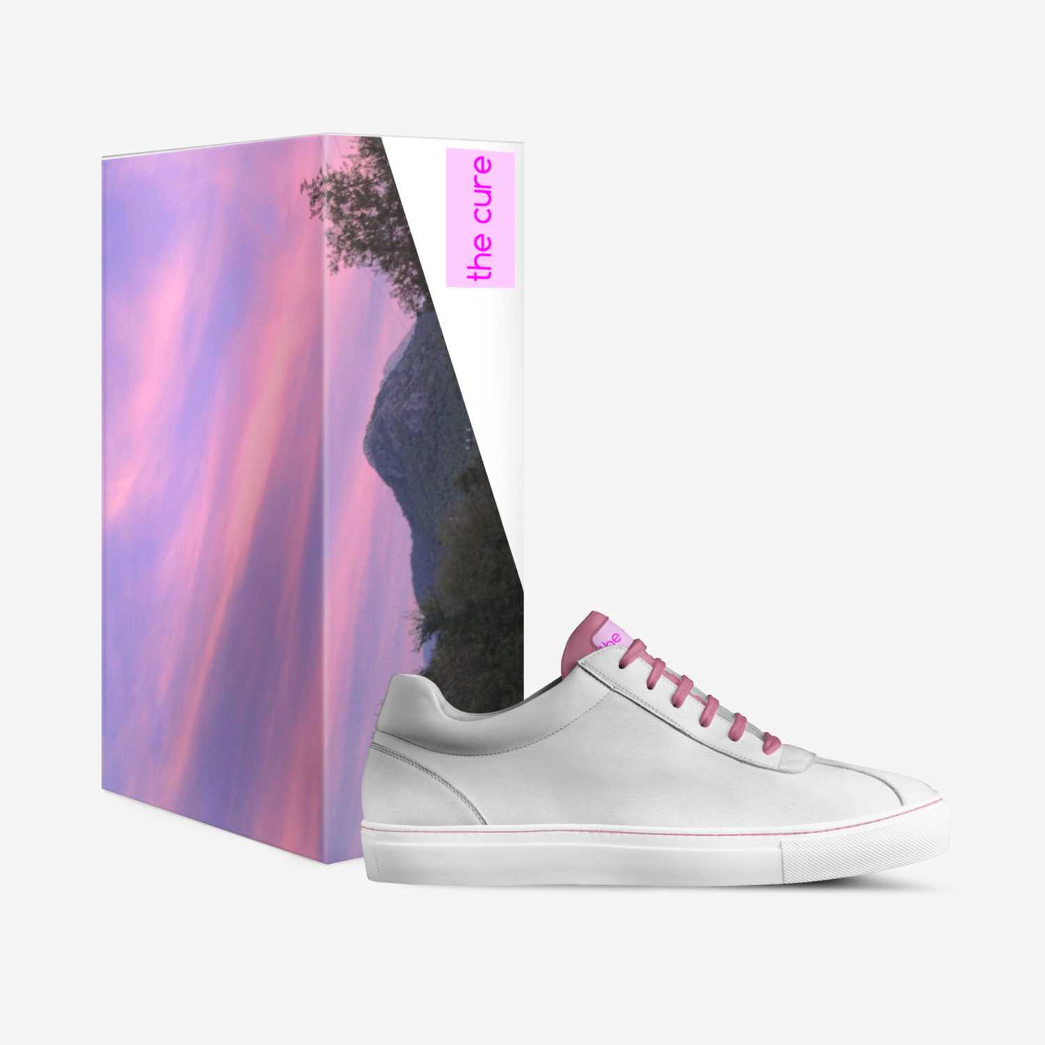 the cure custom made in Italy shoes by Marcus Cargill | Box view
