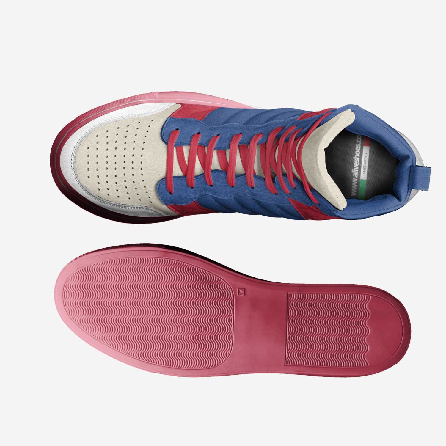 Pds custom made in Italy shoes by Praise Dasaolu | Top view