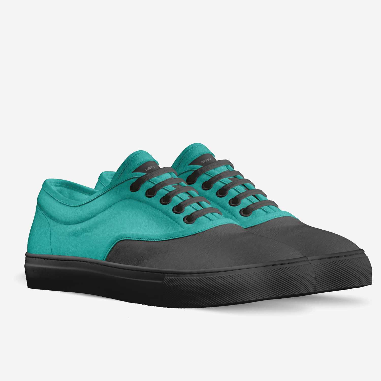 Drippy custom made in Italy shoes by Thealynn Riley | Double view