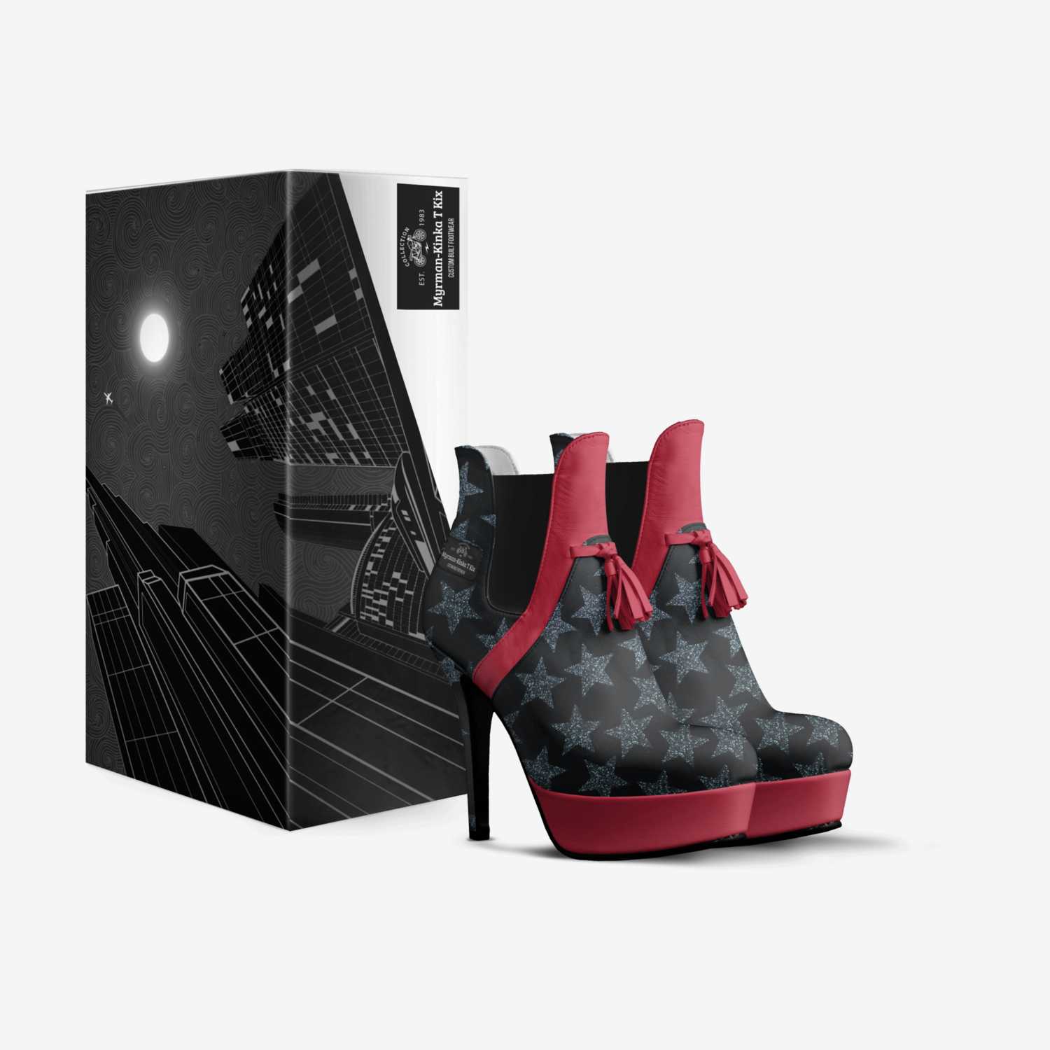 Myrman-Kinka T Kix custom made in Italy shoes by Kinka T Kix | Box view