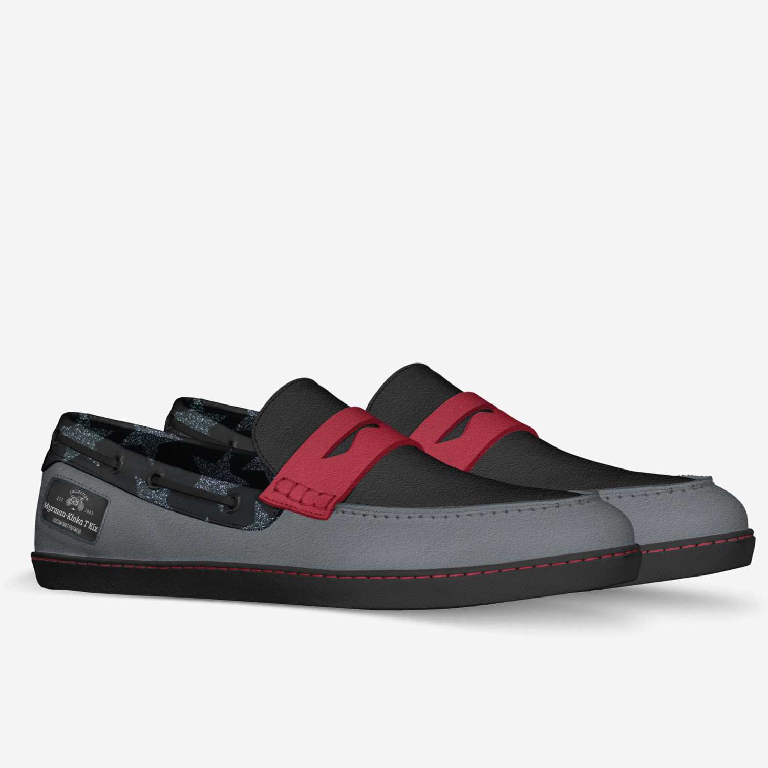 Myrman-Kinka T Kix custom made in Italy shoes by Kinka T Kix | Double view
