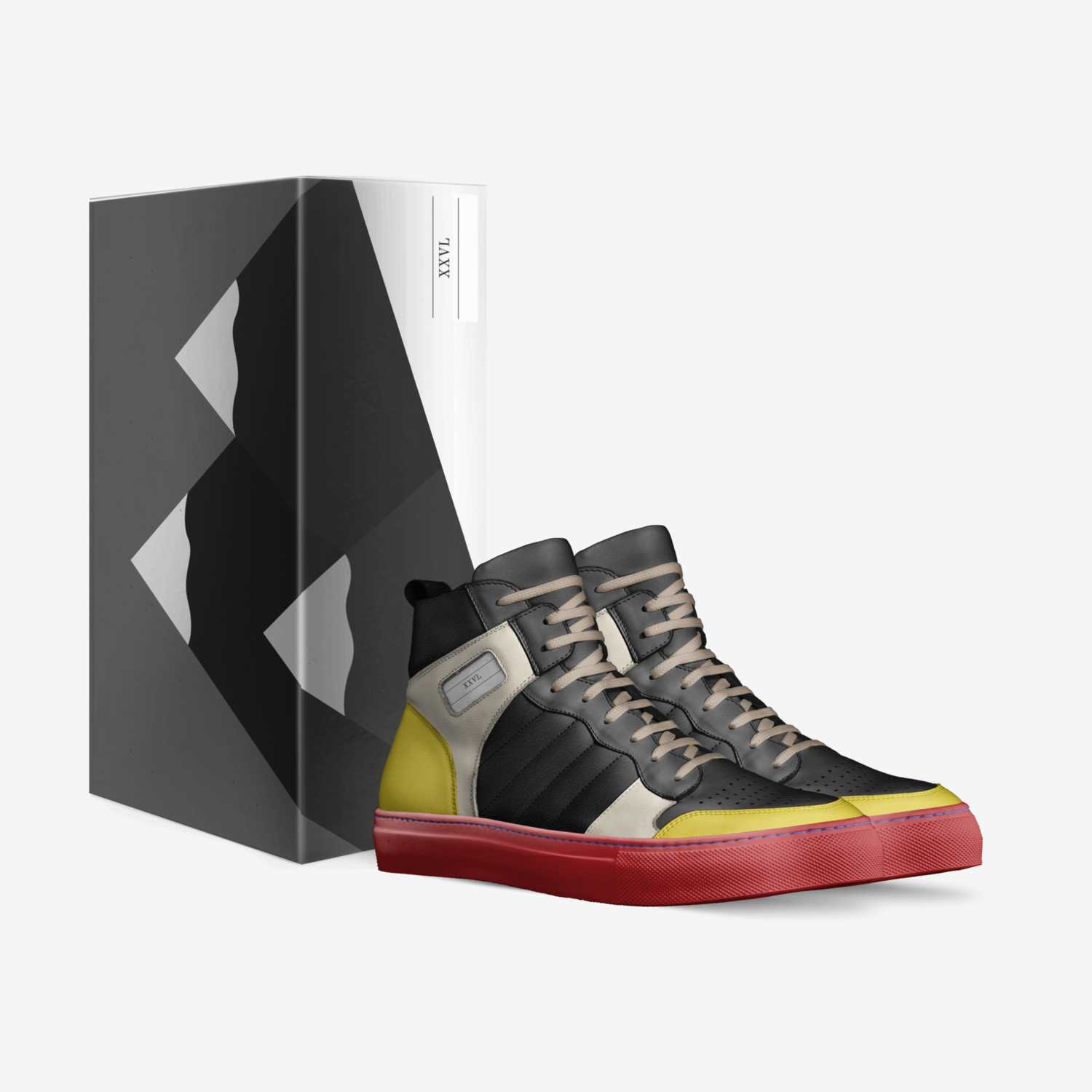 XXVL custom made in Italy shoes by Tyrone Vorakoumane | Box view