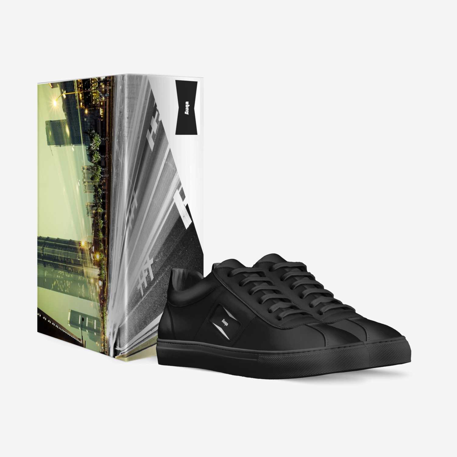 Auqa custom made in Italy shoes by Jacksonvanndowdley | Box view