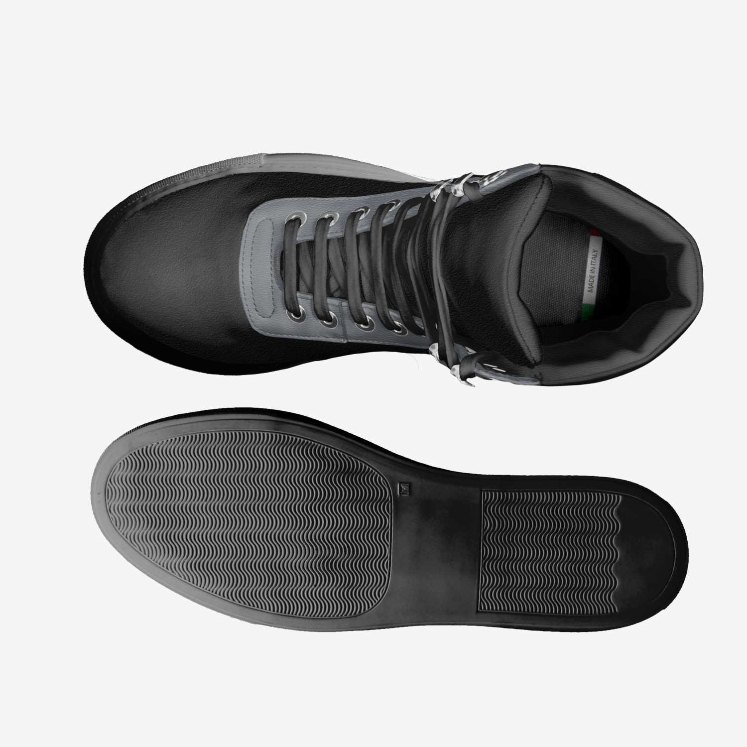 Walking In Light custom made in Italy shoes by Bernard Frazier | Top view