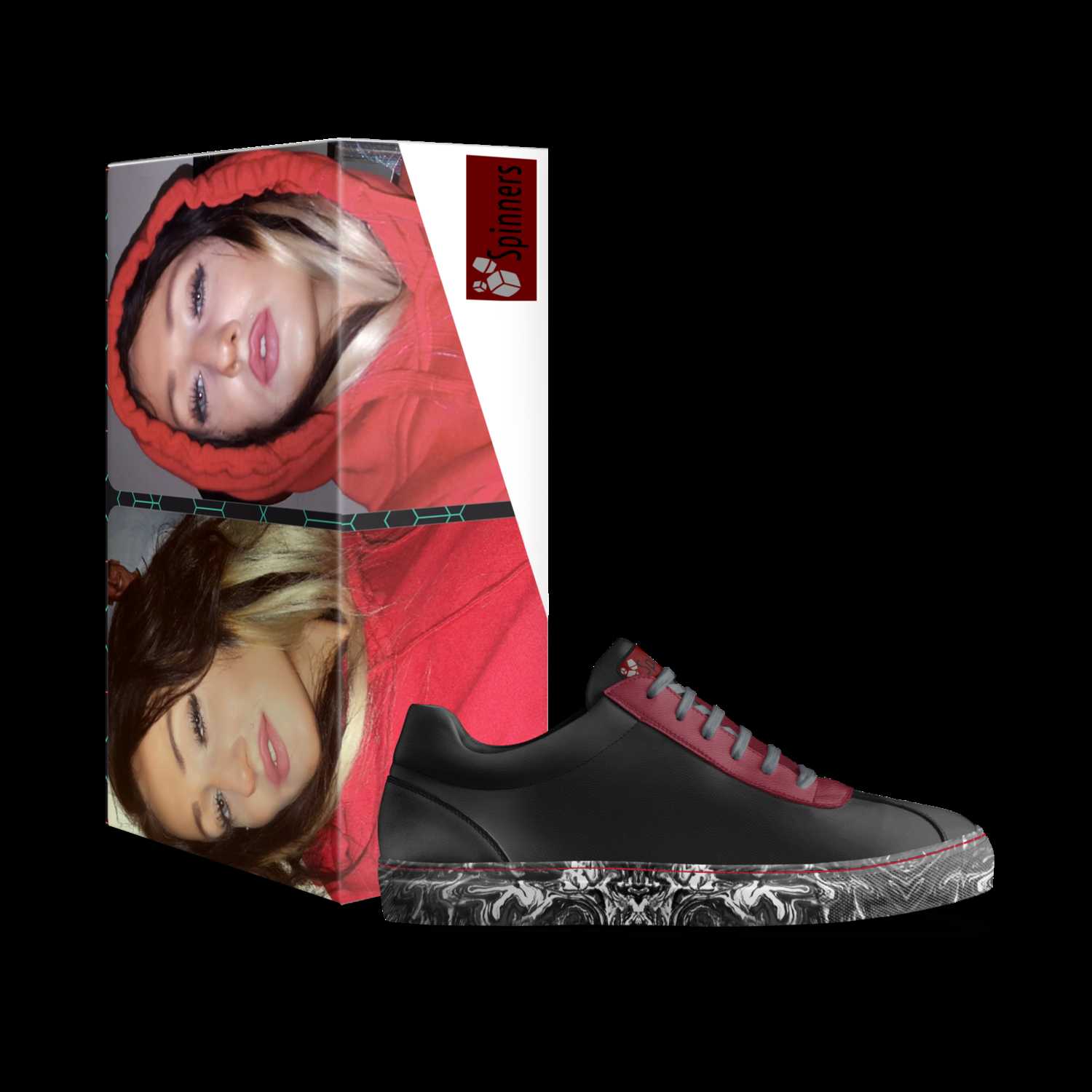 Spinners A Custom Shoe concept by Mandi Kamyli Itani