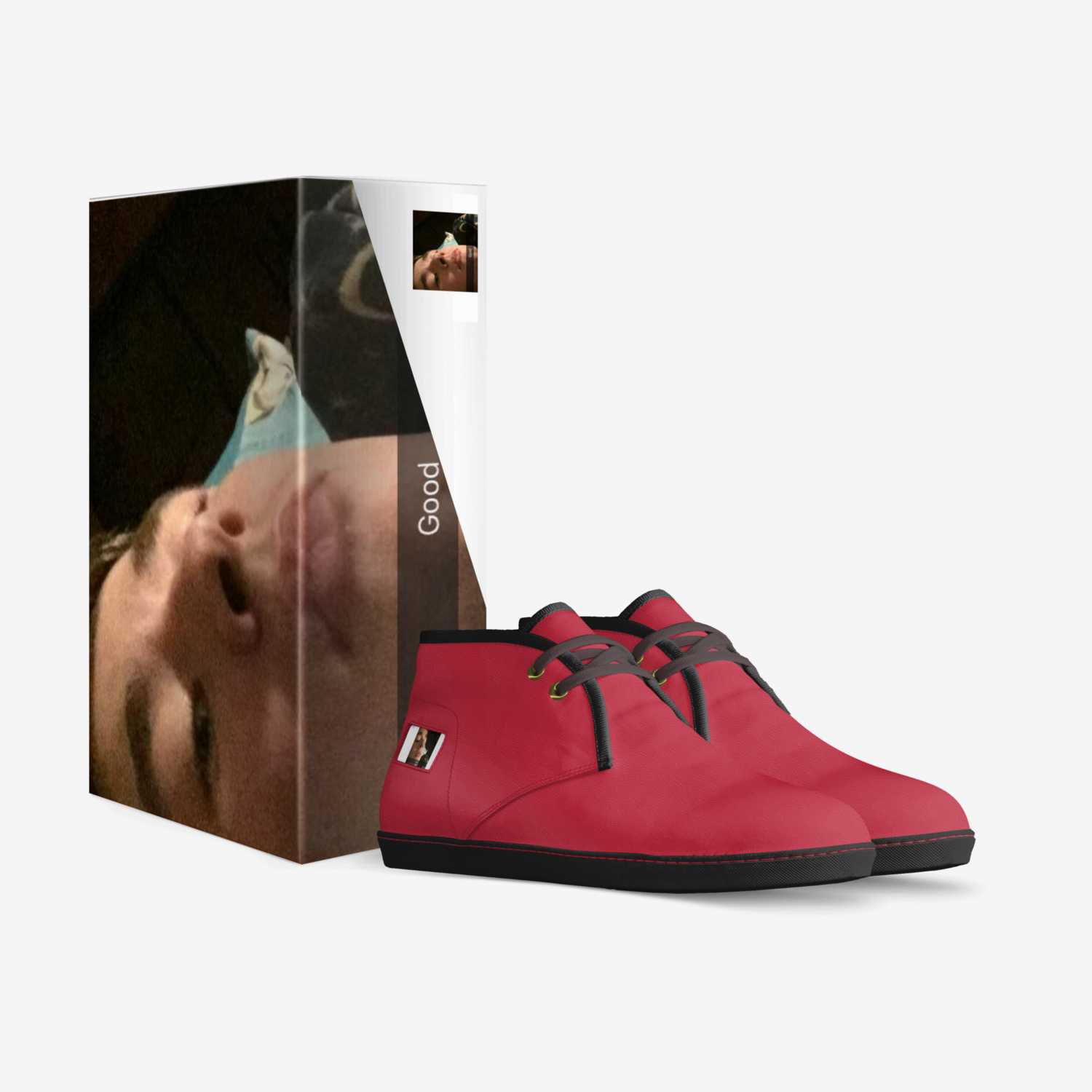 Lil scott custom made in Italy shoes by Jesse Cody | Box view