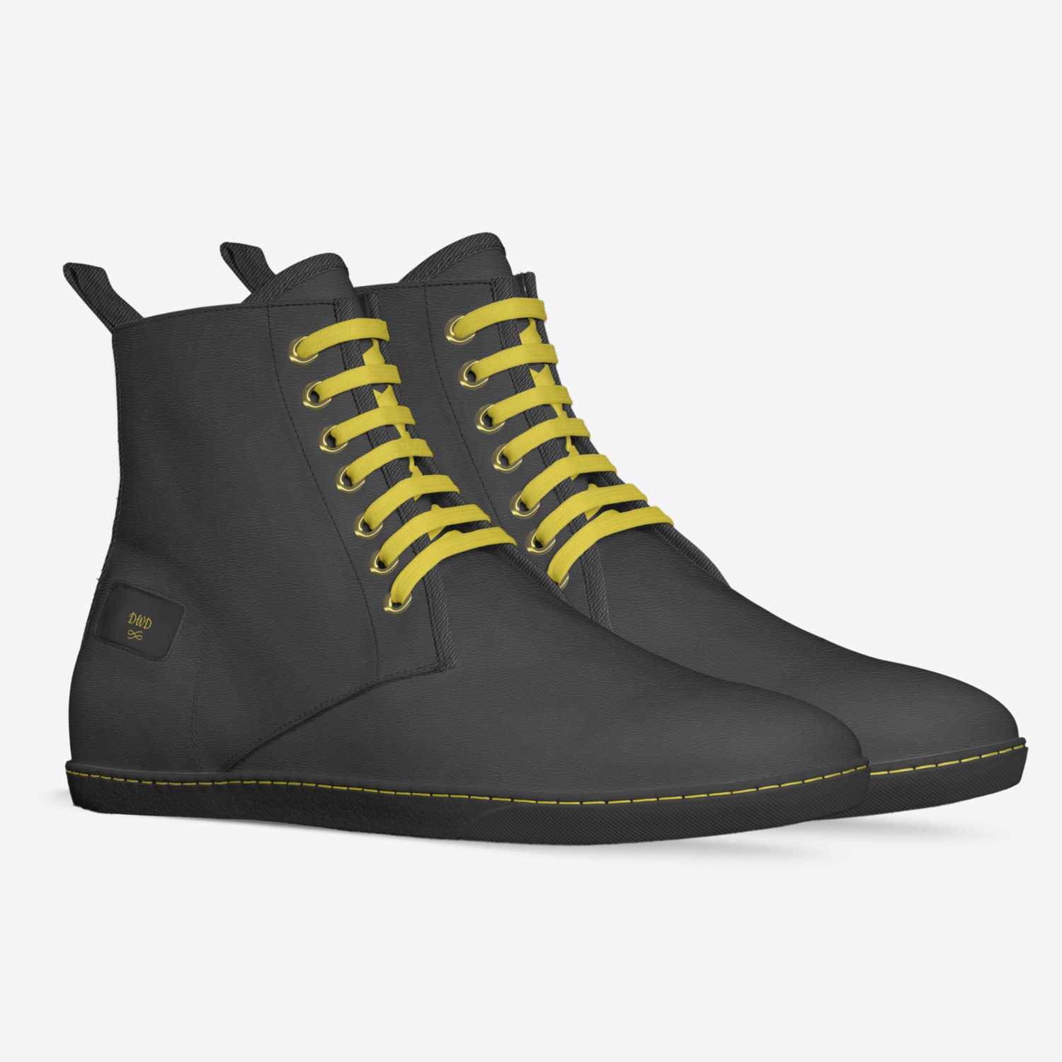 DWD custom made in Italy shoes by Dafydd Wyn Davies | Double view