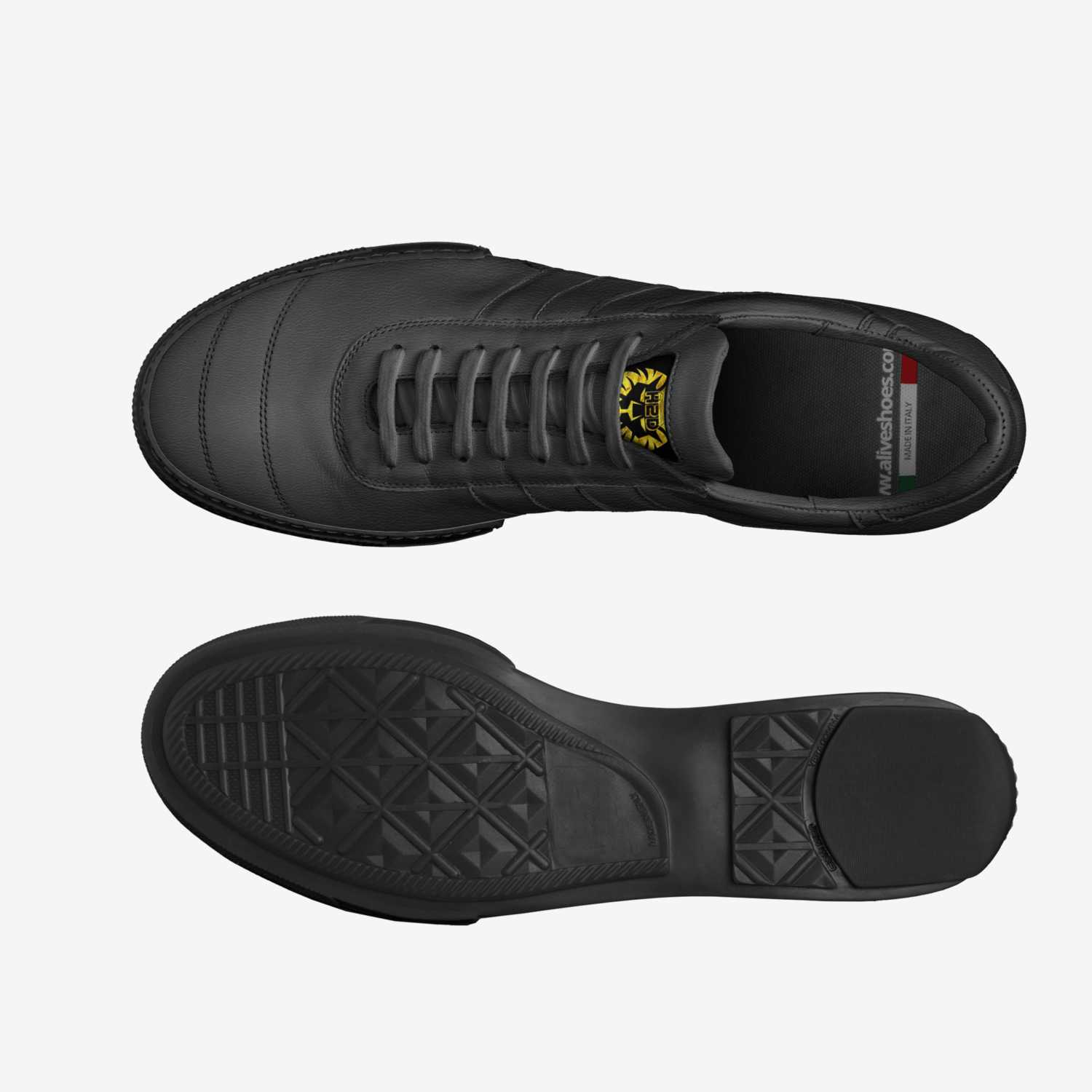Hundos1 custom made in Italy shoes by Tony Crews | Top view