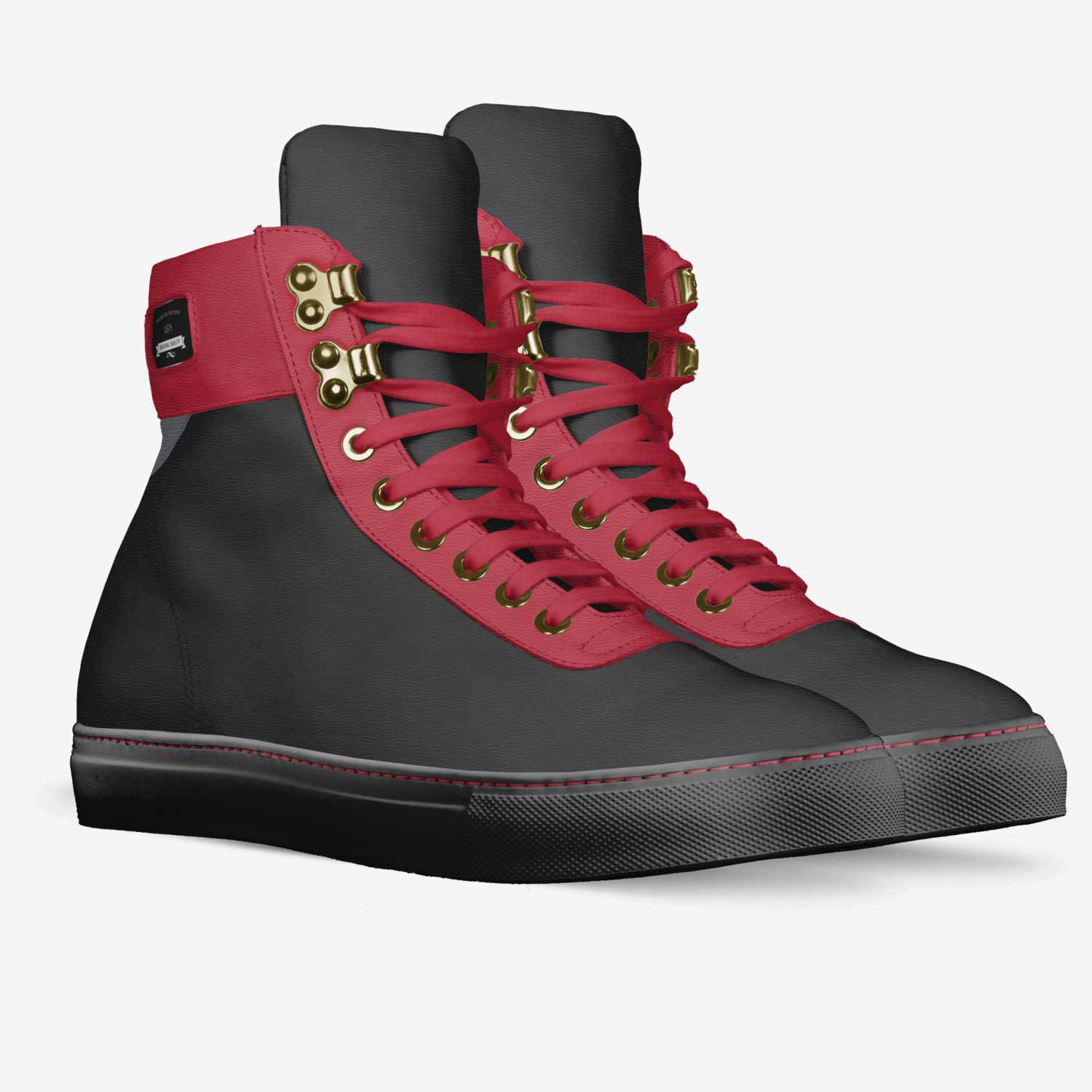 lg's  custom made in Italy shoes by Leon Mason Gagne | Double view