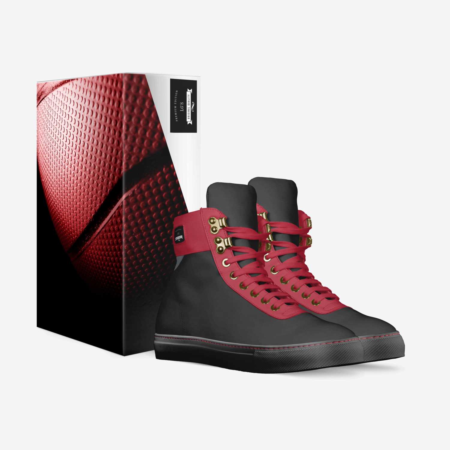 lg's  custom made in Italy shoes by Leon Mason Gagne | Box view