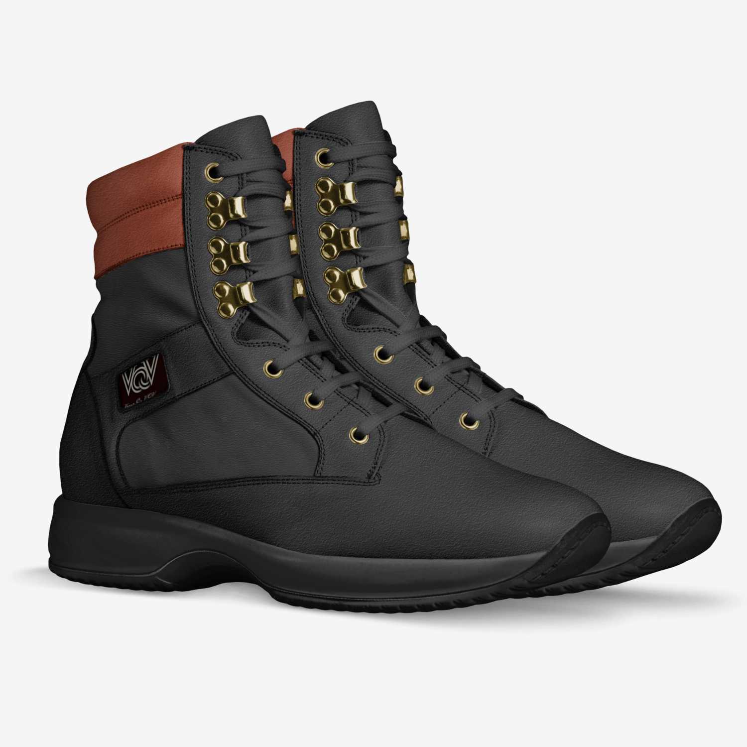 VC custom made in Italy shoes by Vince Williams | Double view
