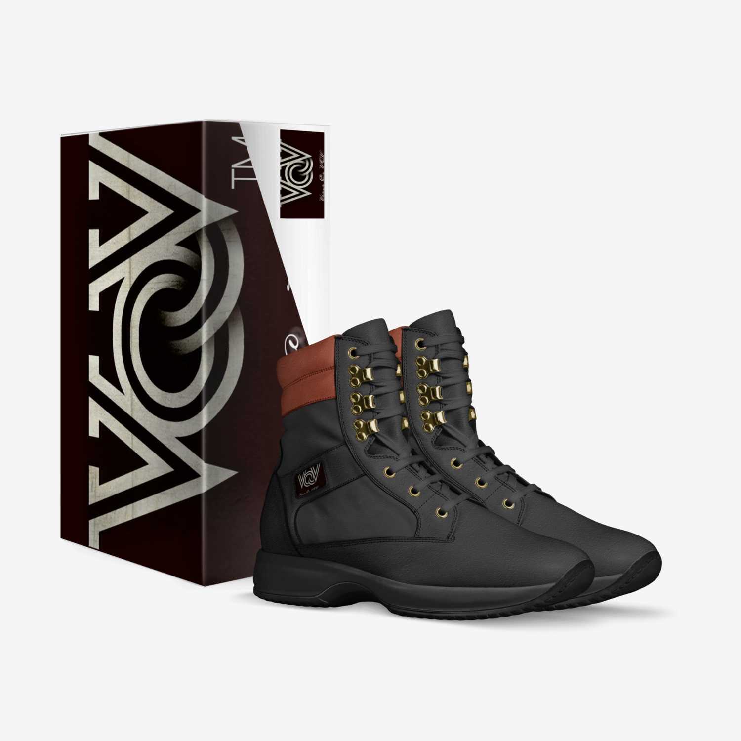 VC custom made in Italy shoes by Vince Williams | Box view