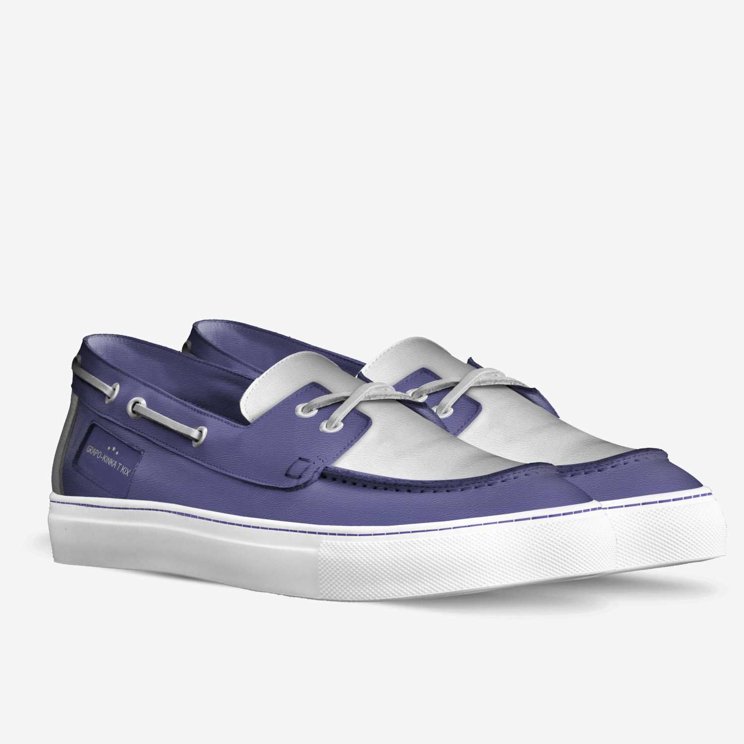 Grapo-Kinka T Kix custom made in Italy shoes by Kinka T Kix | Double view