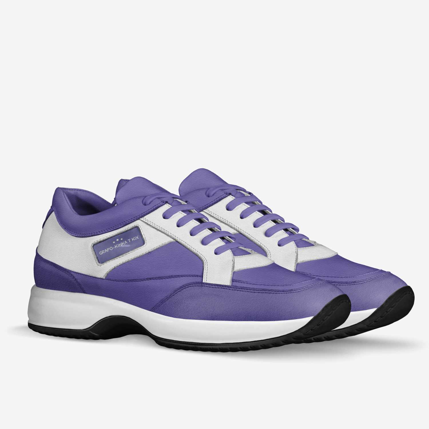 Grapo-Kinka T Kix custom made in Italy shoes by Kinka T Kix | Double view