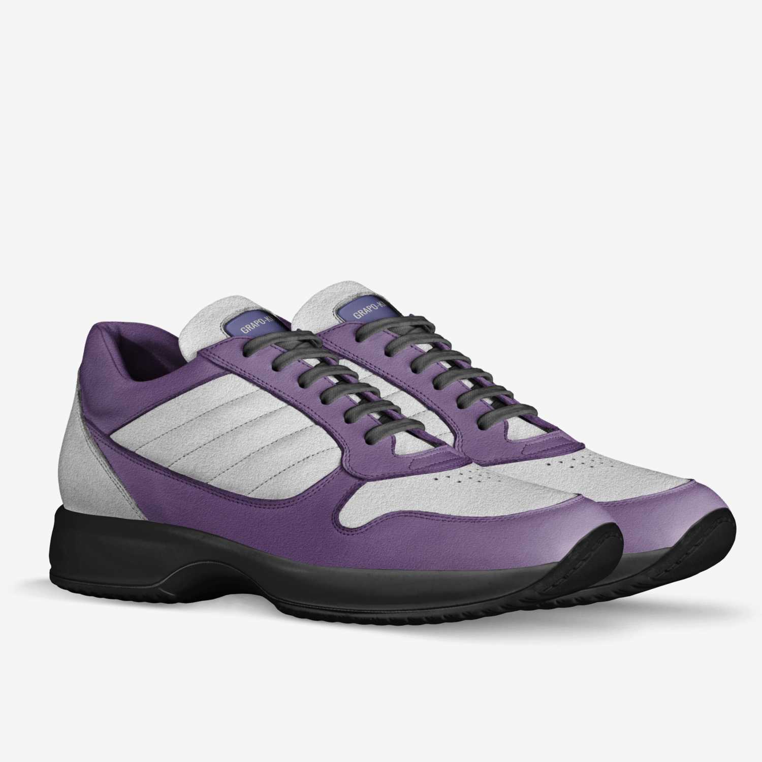 Grapo-Kinka T Kix custom made in Italy shoes by Kinka T Kix | Double view