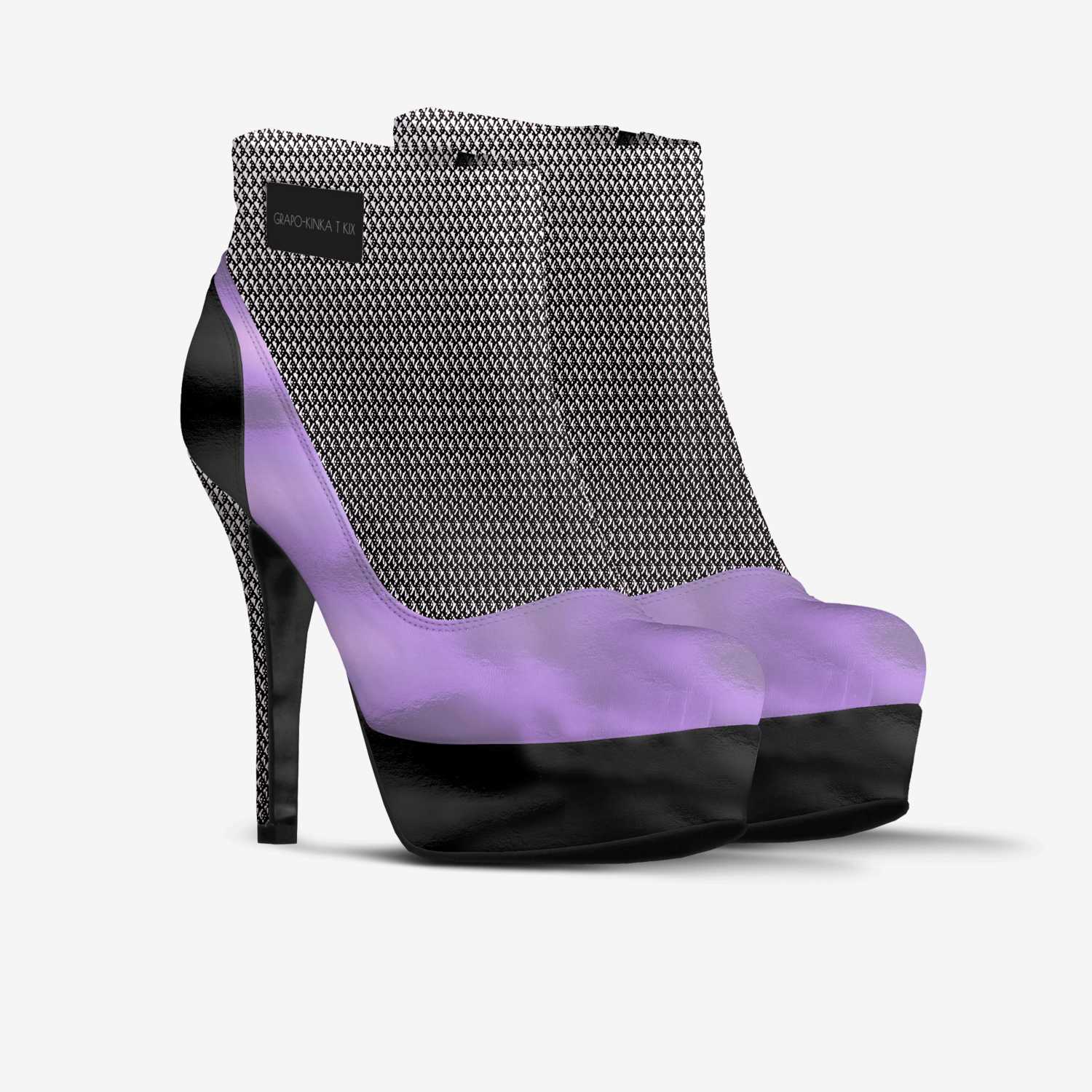 Grapo-Kinka T Kix custom made in Italy shoes by Kinka T Kix | Double view