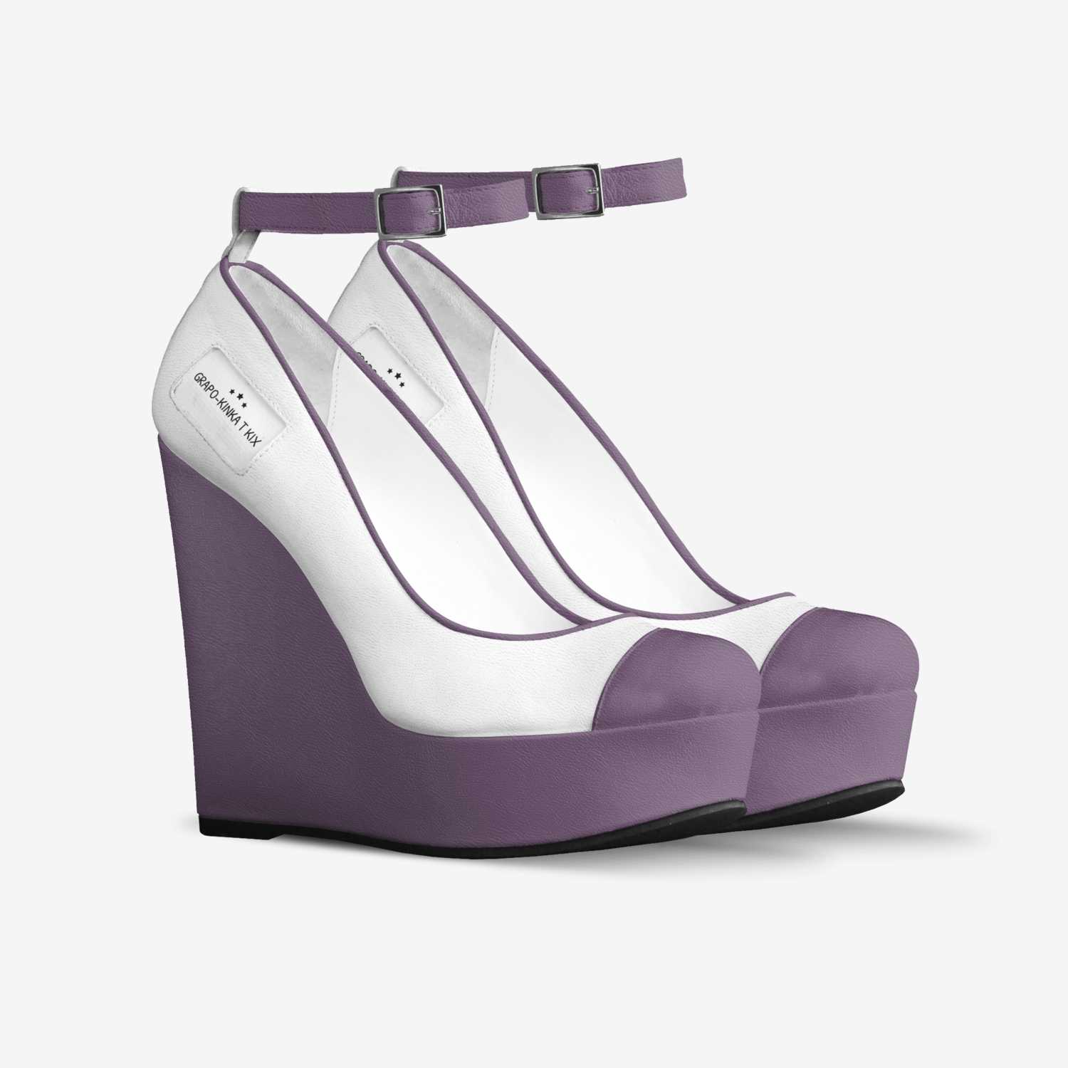 Grapo-Kinka T Kix custom made in Italy shoes by Kinka T Kix | Double view