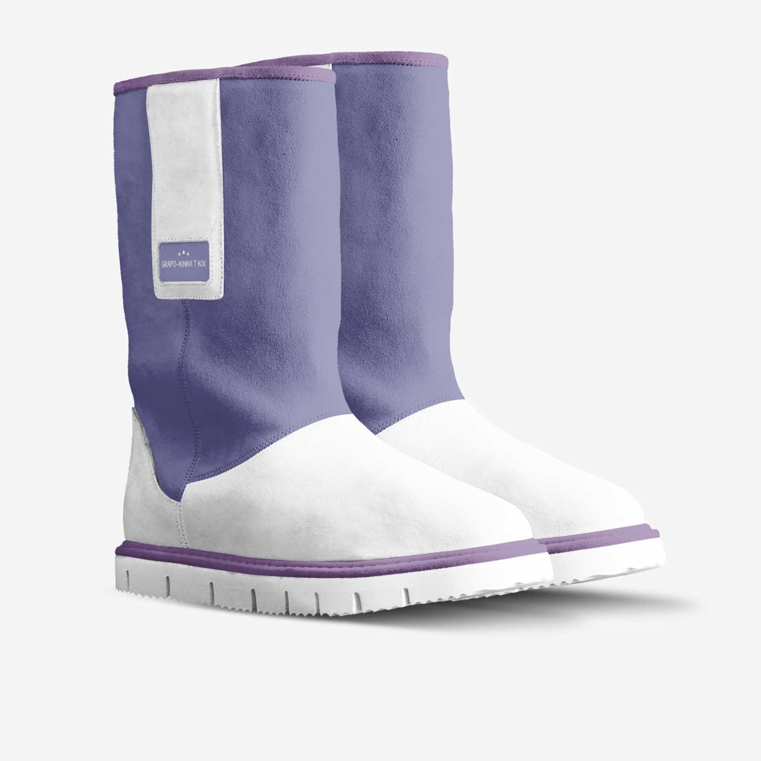Grapo-Kinka T Kix custom made in Italy shoes by Kinka T Kix | Double view