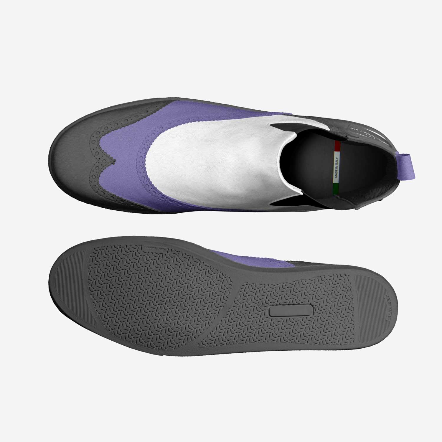 Grapo-Kinka T Kix custom made in Italy shoes by Kinka T Kix | Top view