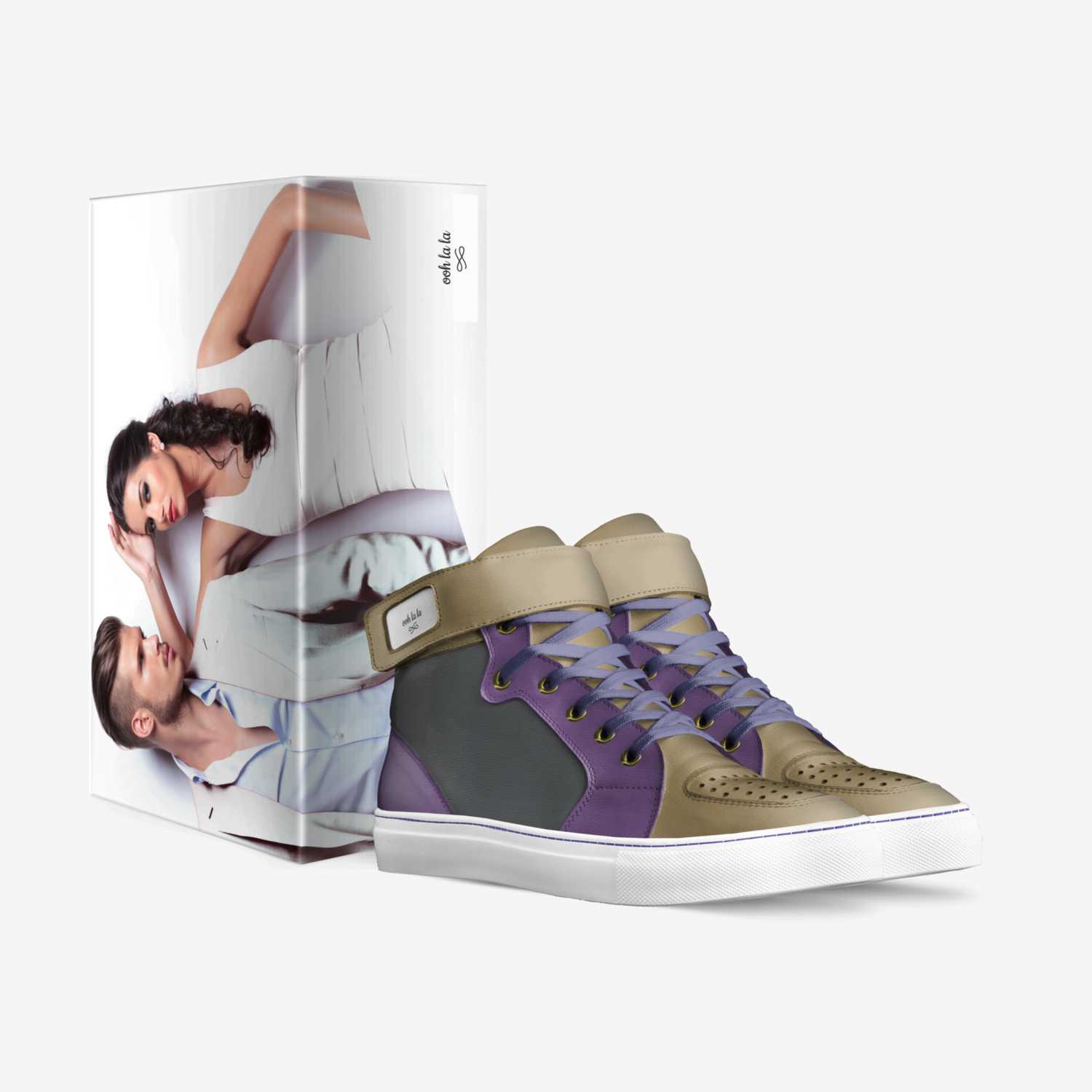 ooh la la custom made in Italy shoes by Clare M Palovcsik | Box view