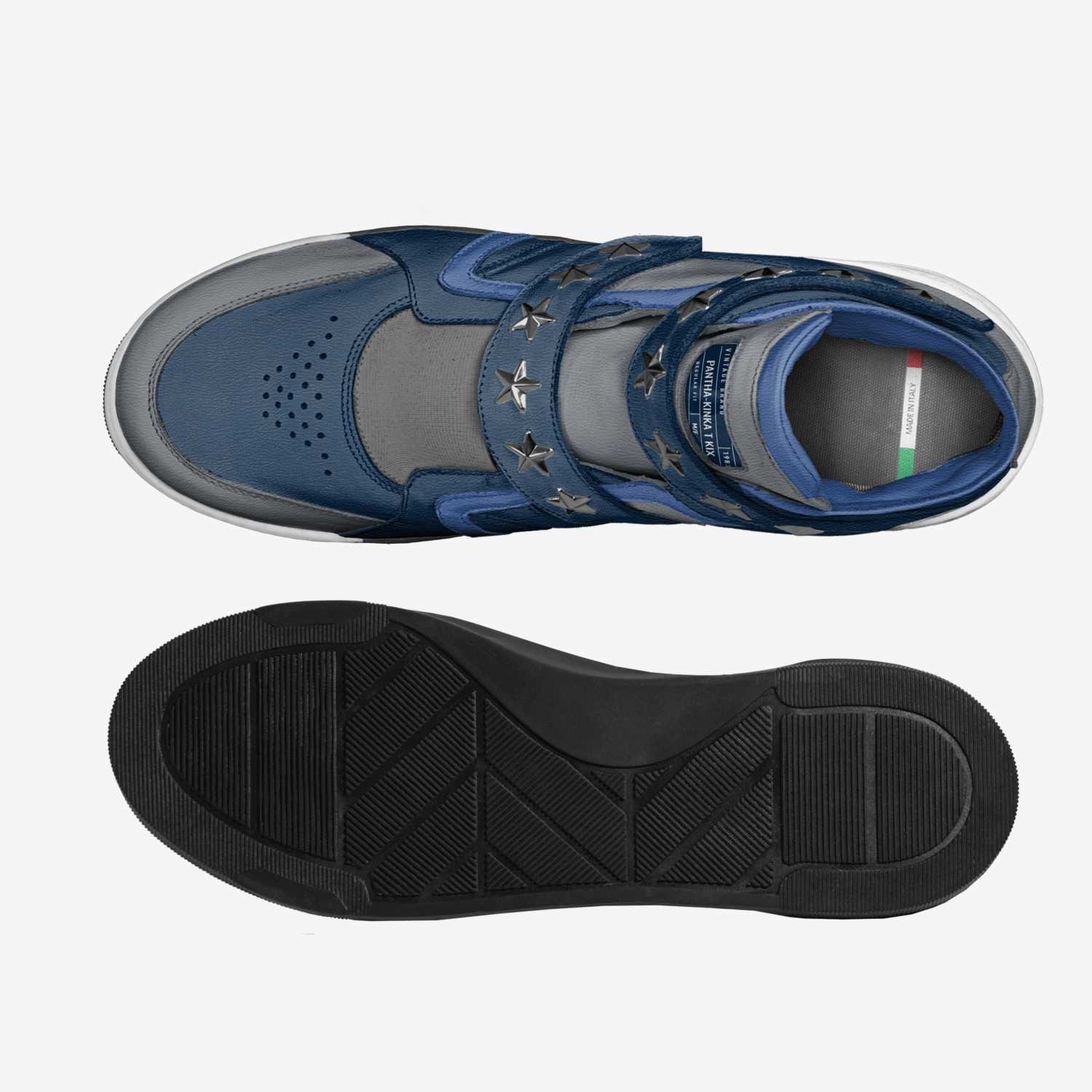 Pantha-Kinka T Kix custom made in Italy shoes by Kinka T Kix | Top view
