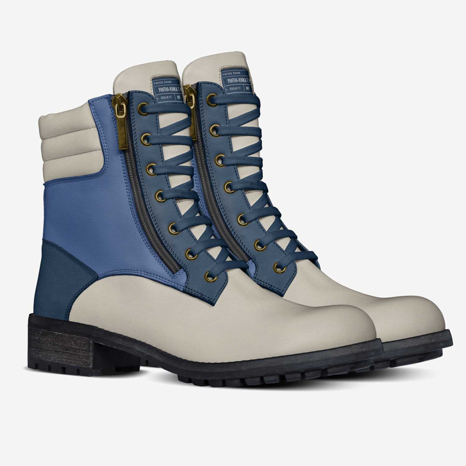 Pantha-Kinka T Kix custom made in Italy shoes by Kinka T Kix | Double view