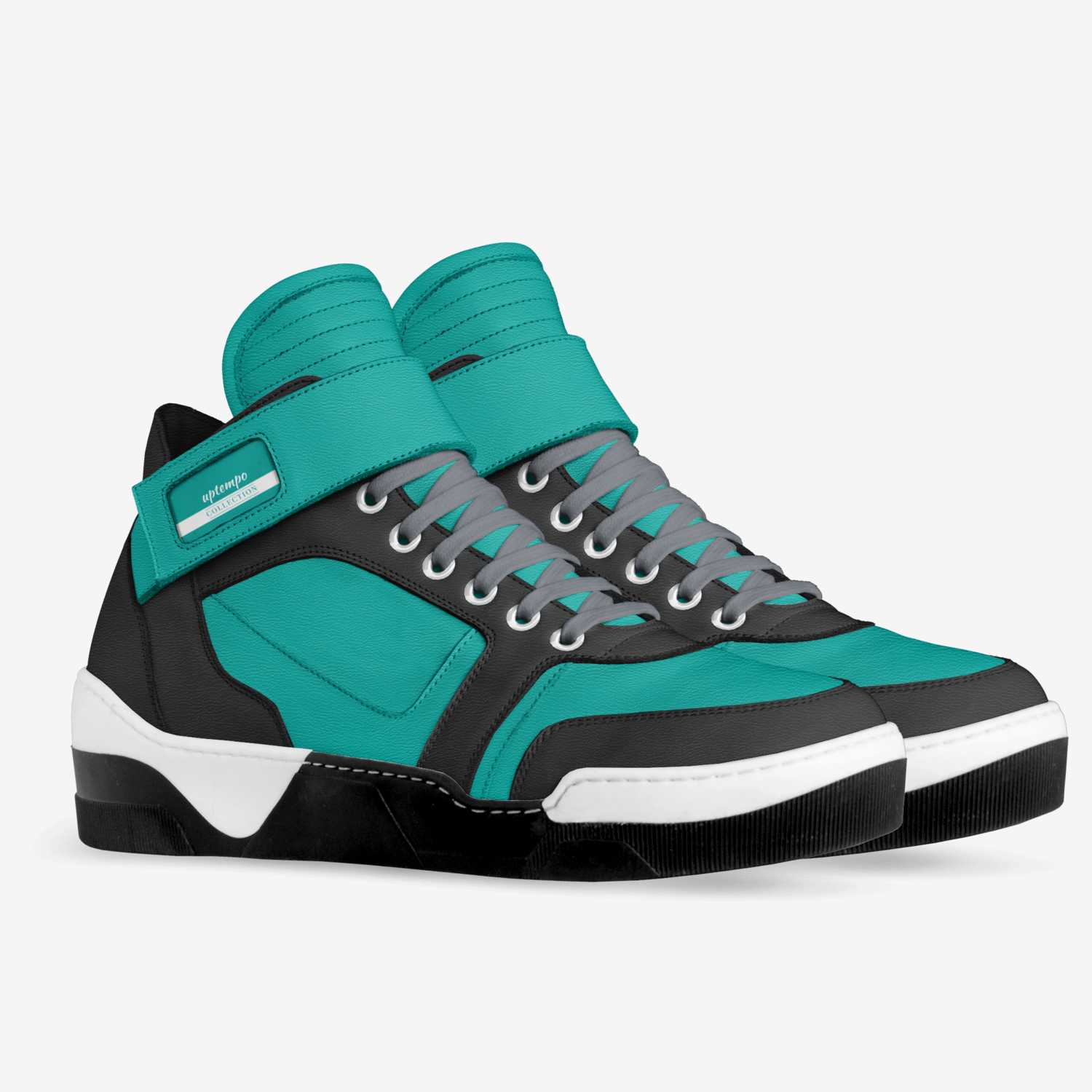 uptempo custom made in Italy shoes by Austin Hastings | Double view