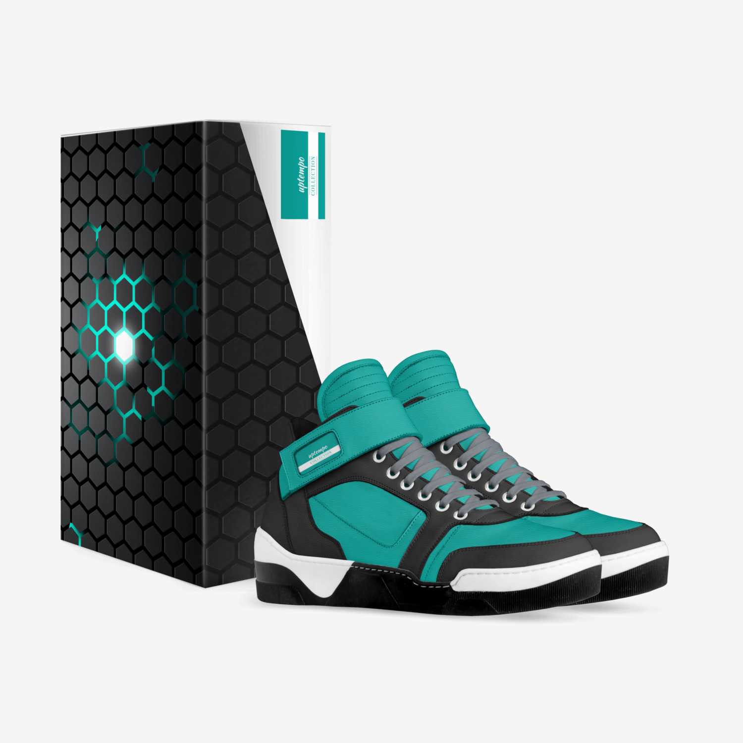 uptempo custom made in Italy shoes by Austin Hastings | Box view