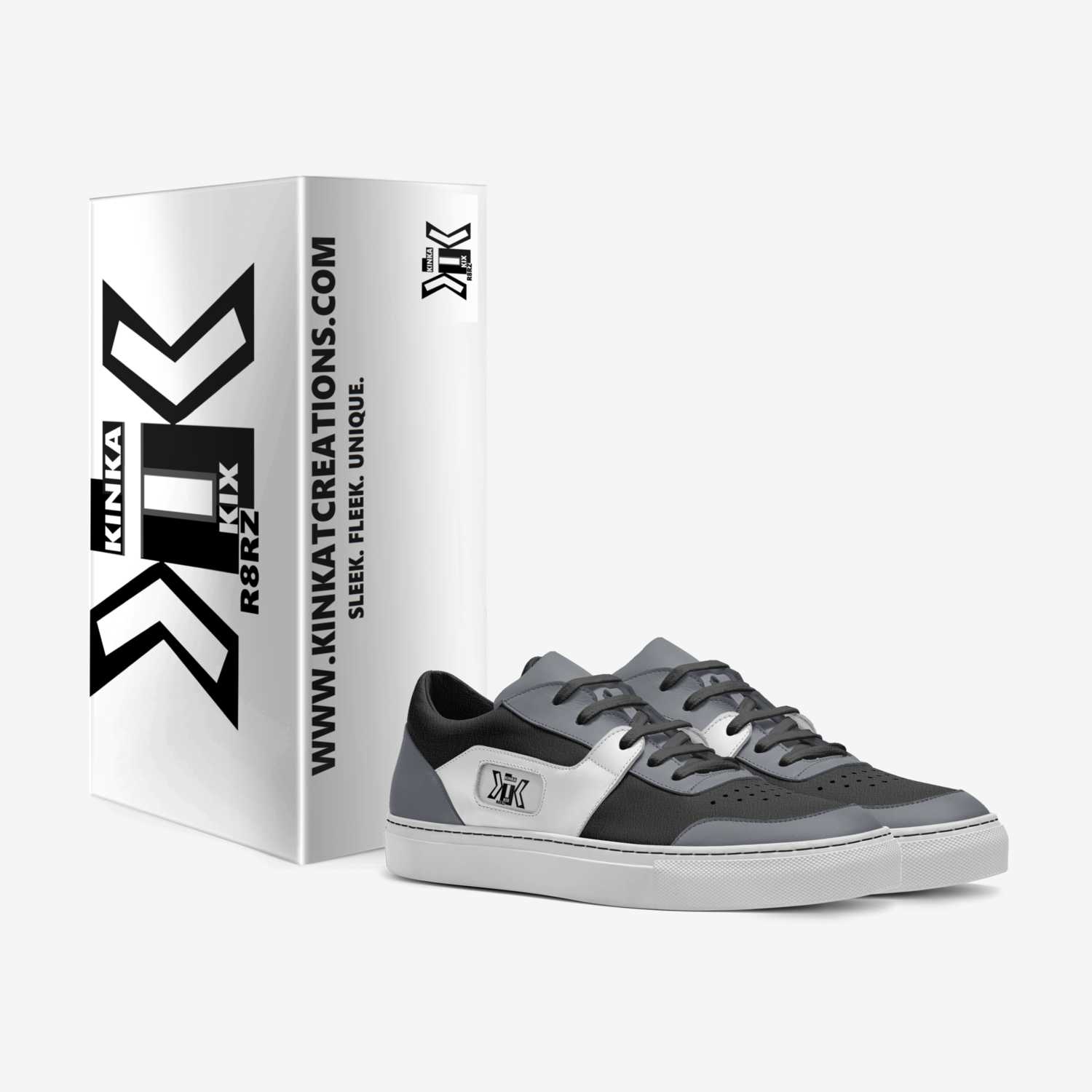 R8RZ-Kinka T Kix custom made in Italy shoes by Kinka T Kix | Box view