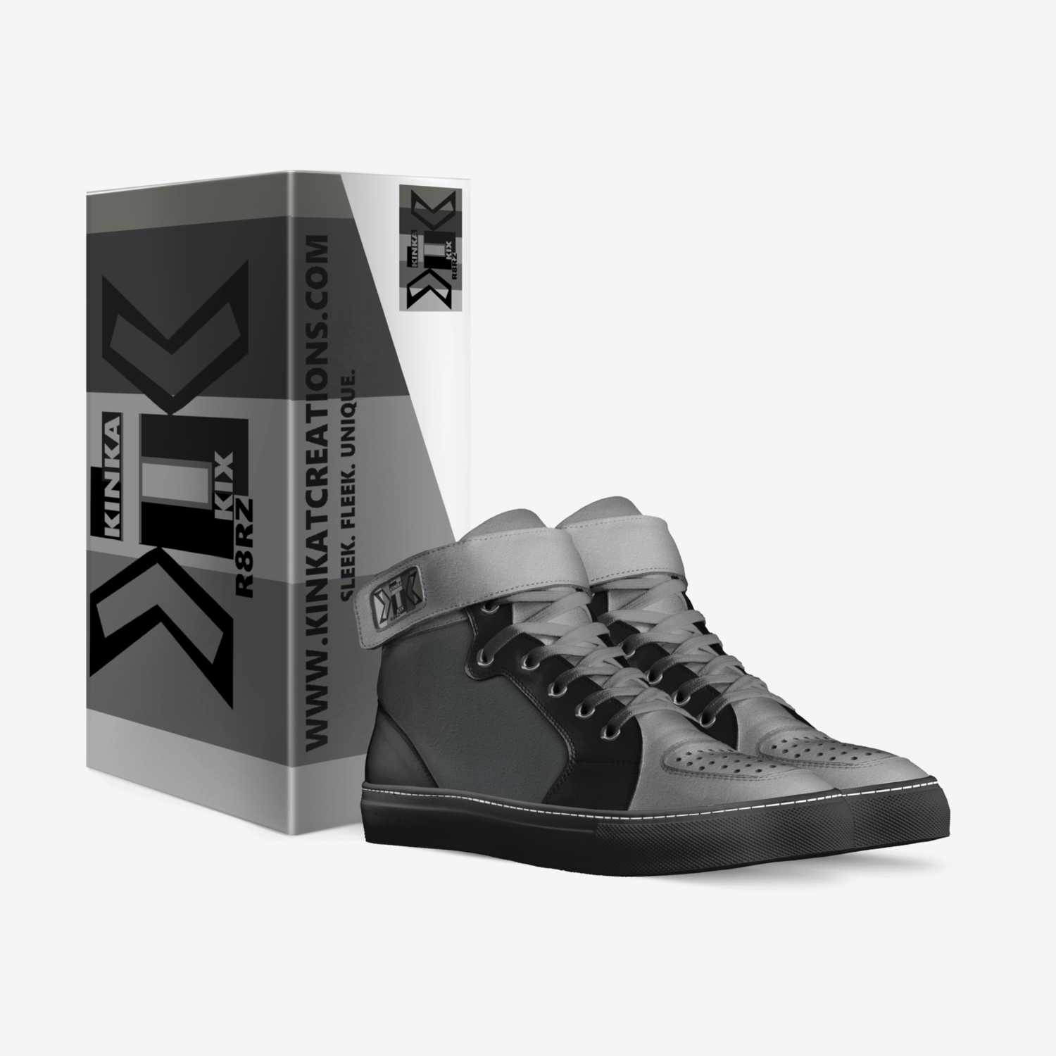 R8RZ custom made in Italy shoes by Kinka T Kix | Box view