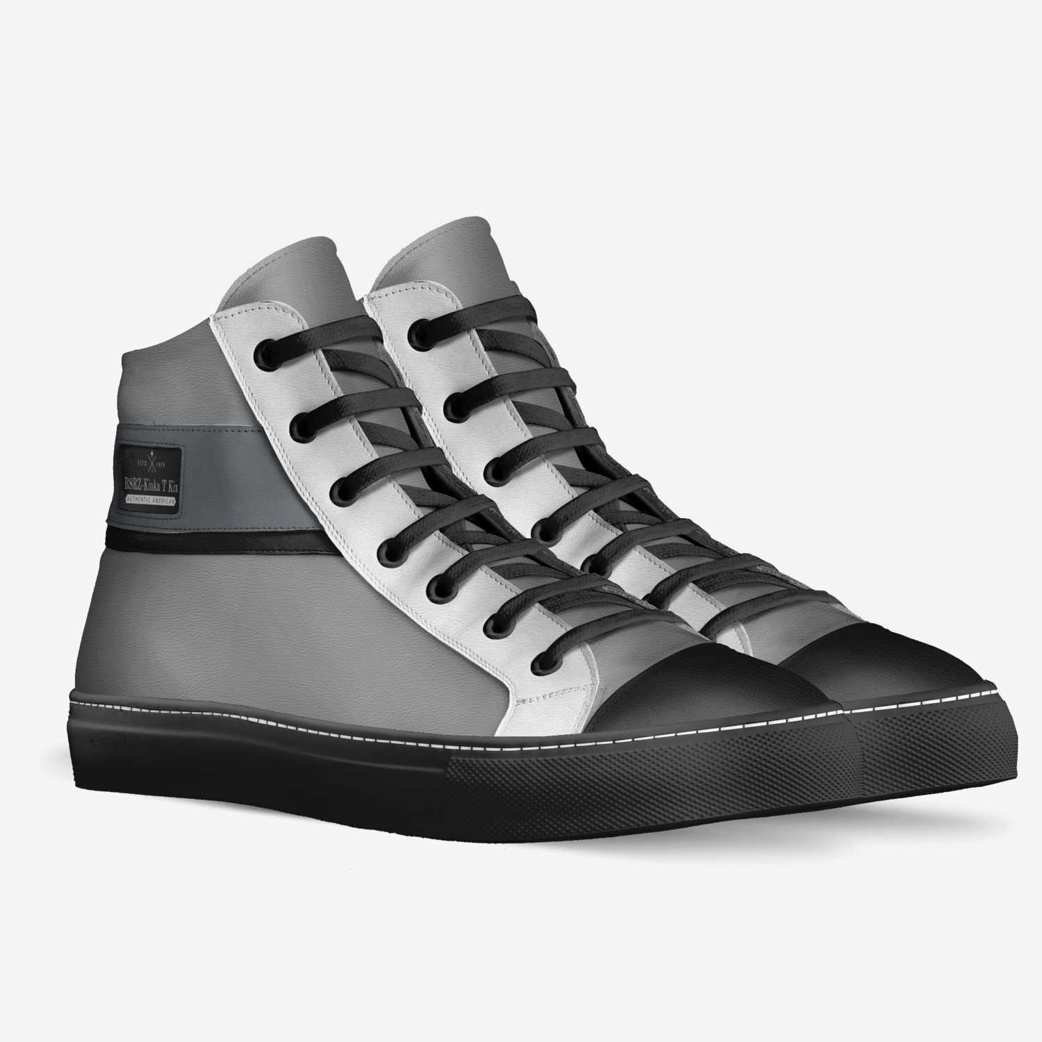 R8RZ-Kinka T Kix custom made in Italy shoes by Kinka T Kix | Double view