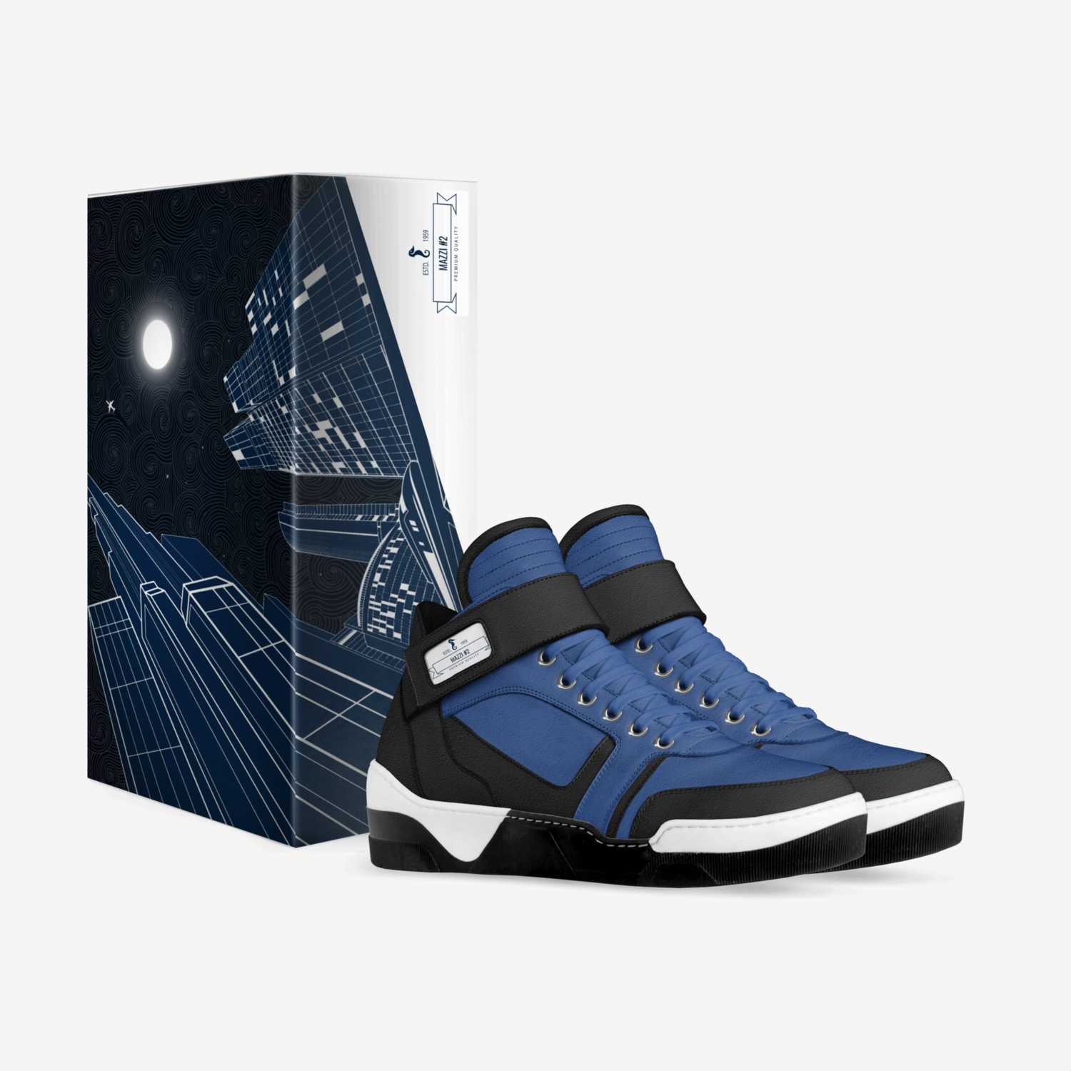 supre custom made in Italy shoes by F | Box view