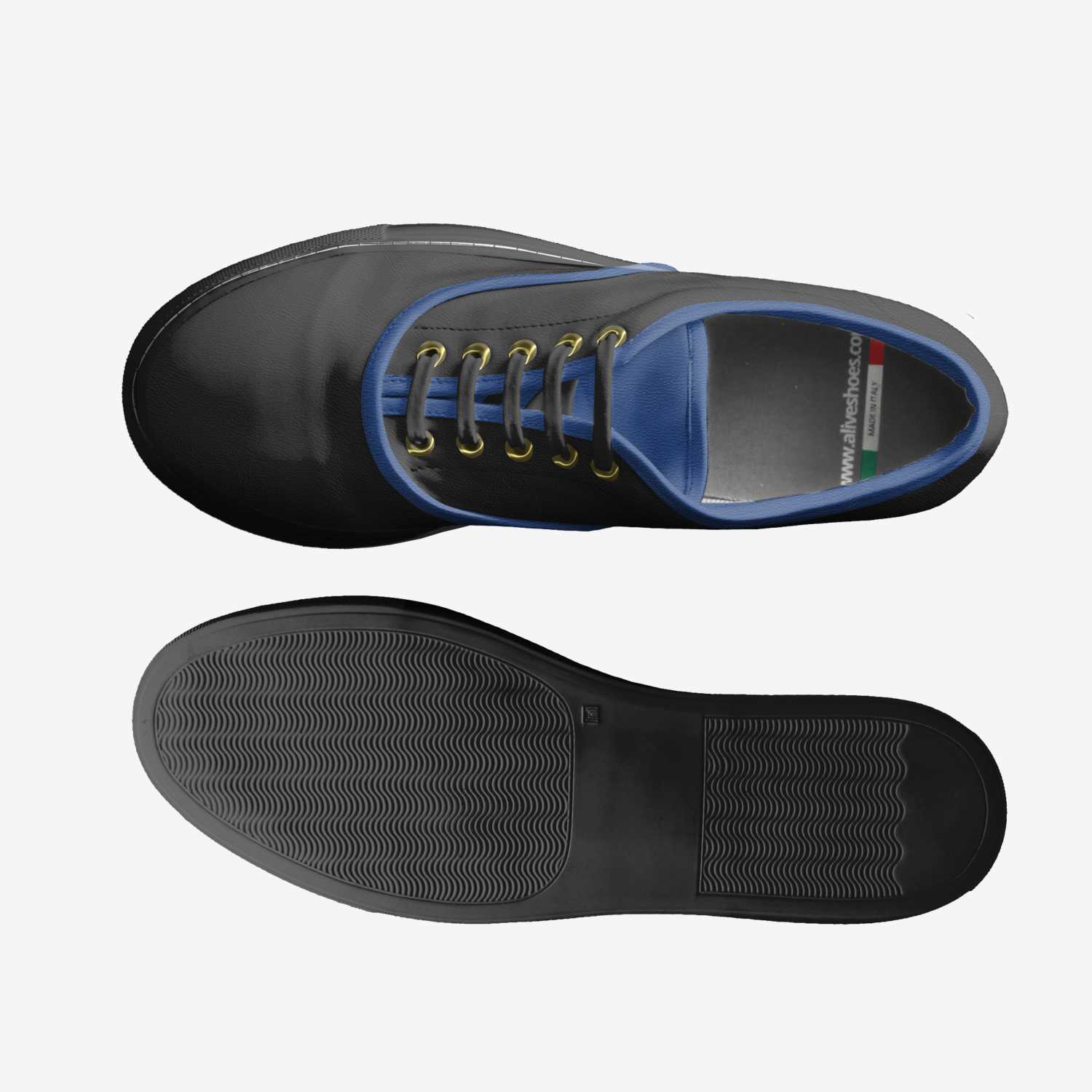 Jeffy custom made in Italy shoes by Aidan Park | Top view