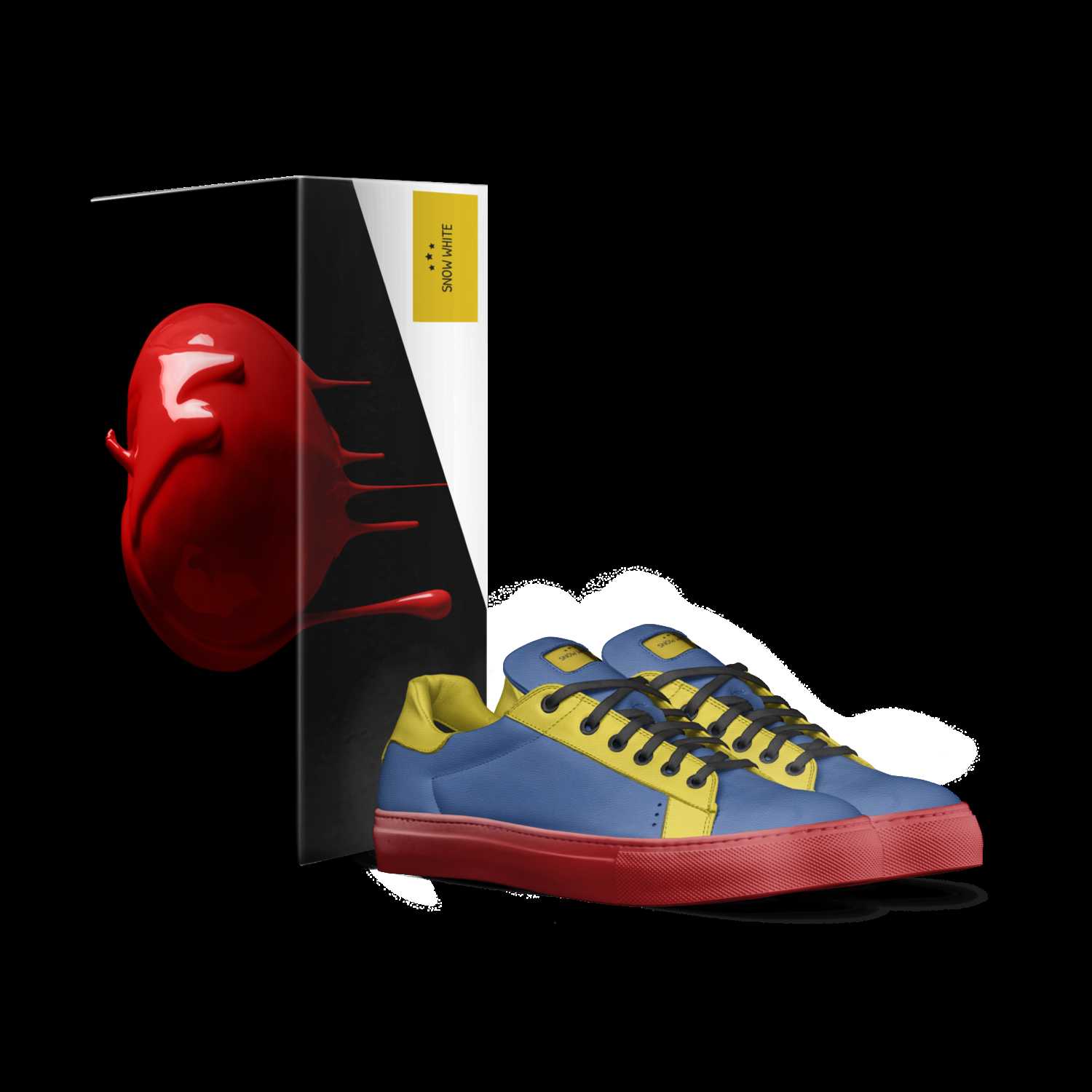 SNOW WHITE A Custom Shoe concept by Iris Sjunnesson