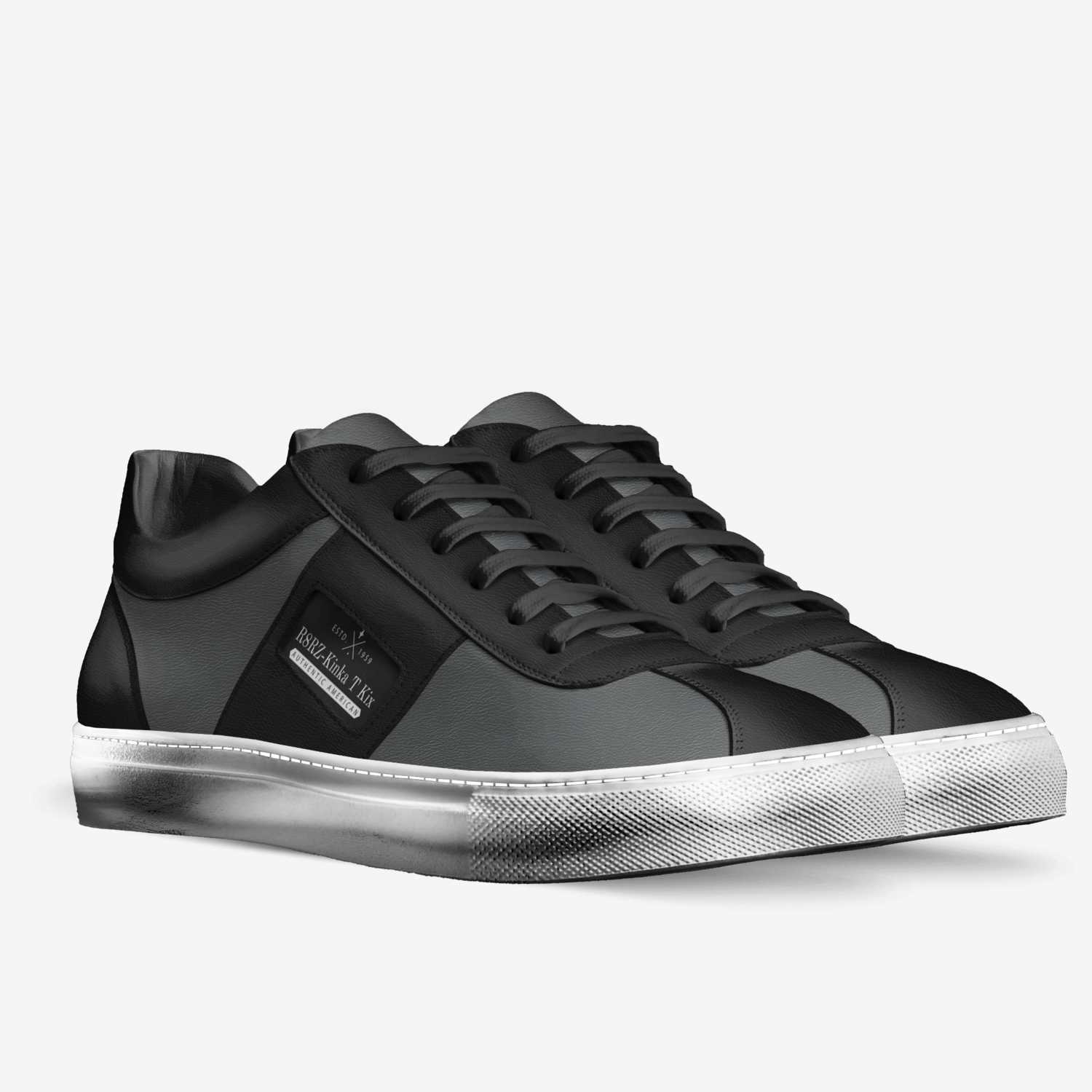 R8RZ-Kinka T Kix custom made in Italy shoes by Kinka T Kix | Double view