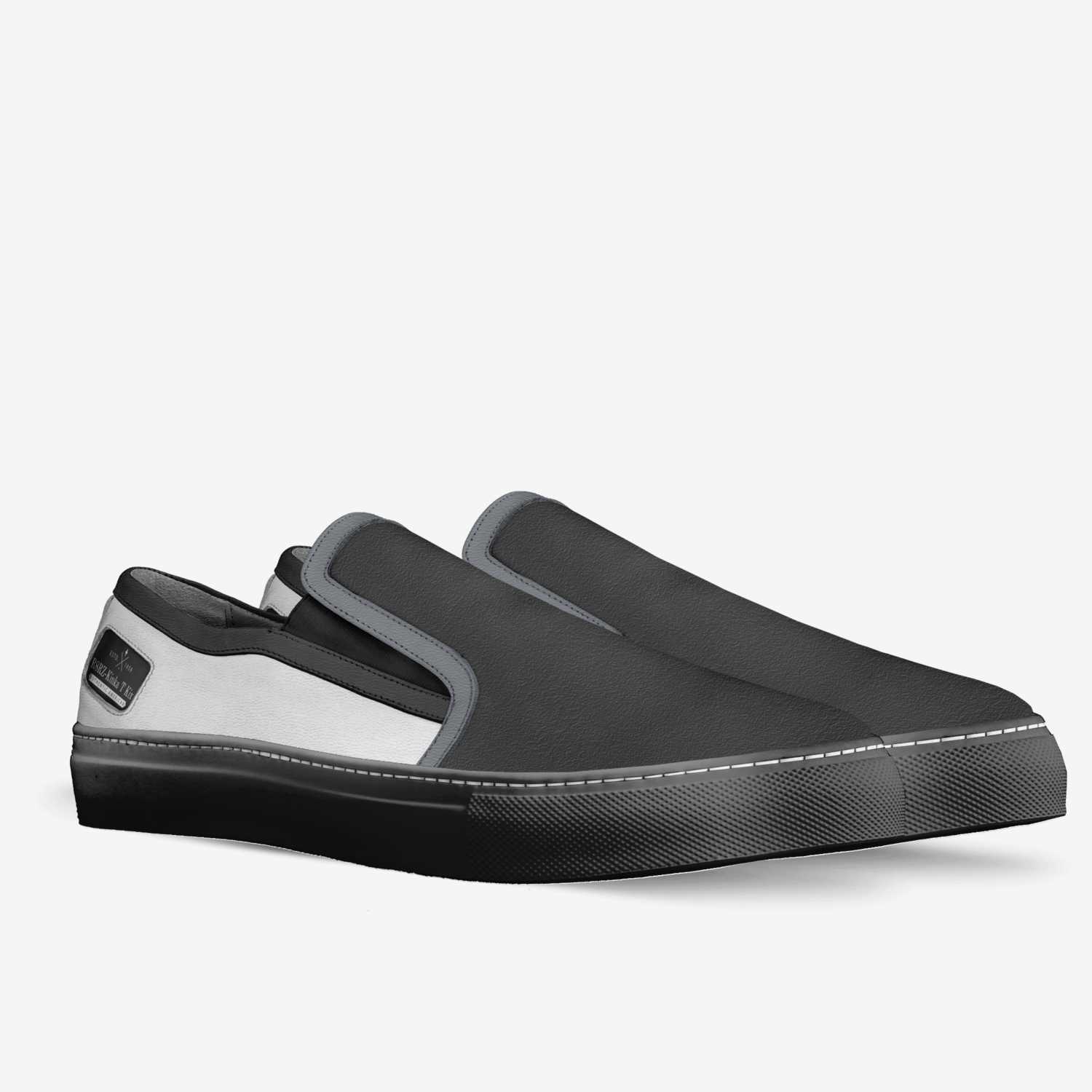 R8RZ-Kinka T Kix custom made in Italy shoes by Kinka T Kix | Double view