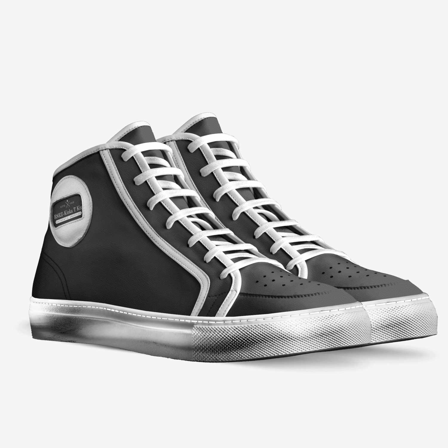 R8RZ-Kinka T Kix custom made in Italy shoes by Kinka T Kix | Double view