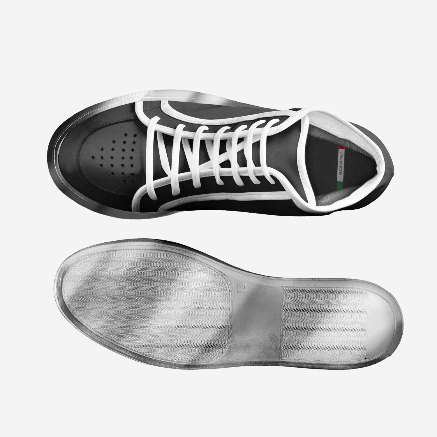 R8RZ-Kinka T Kix custom made in Italy shoes by Kinka T Kix | Top view