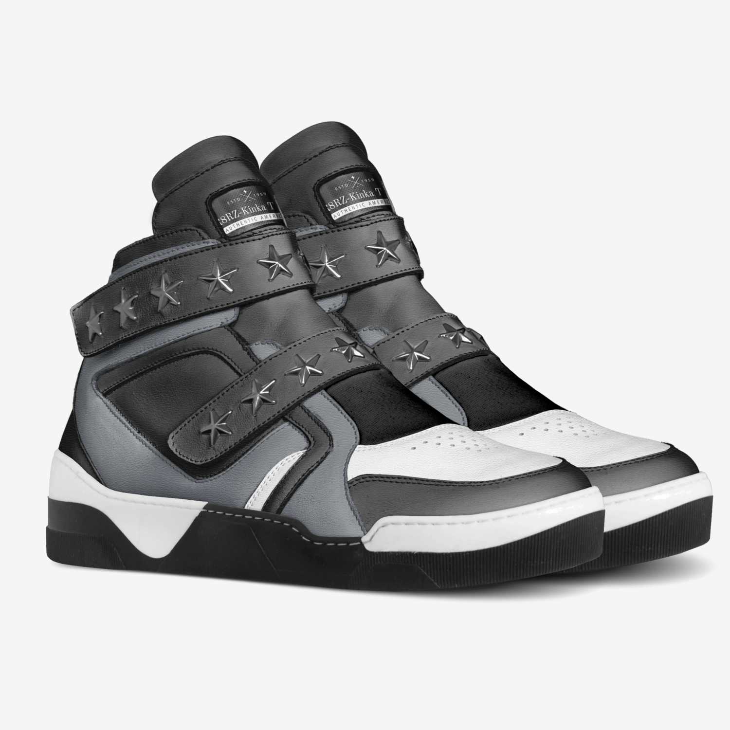 R8RZ-Kinka T Kix custom made in Italy shoes by Kinka T Kix | Double view