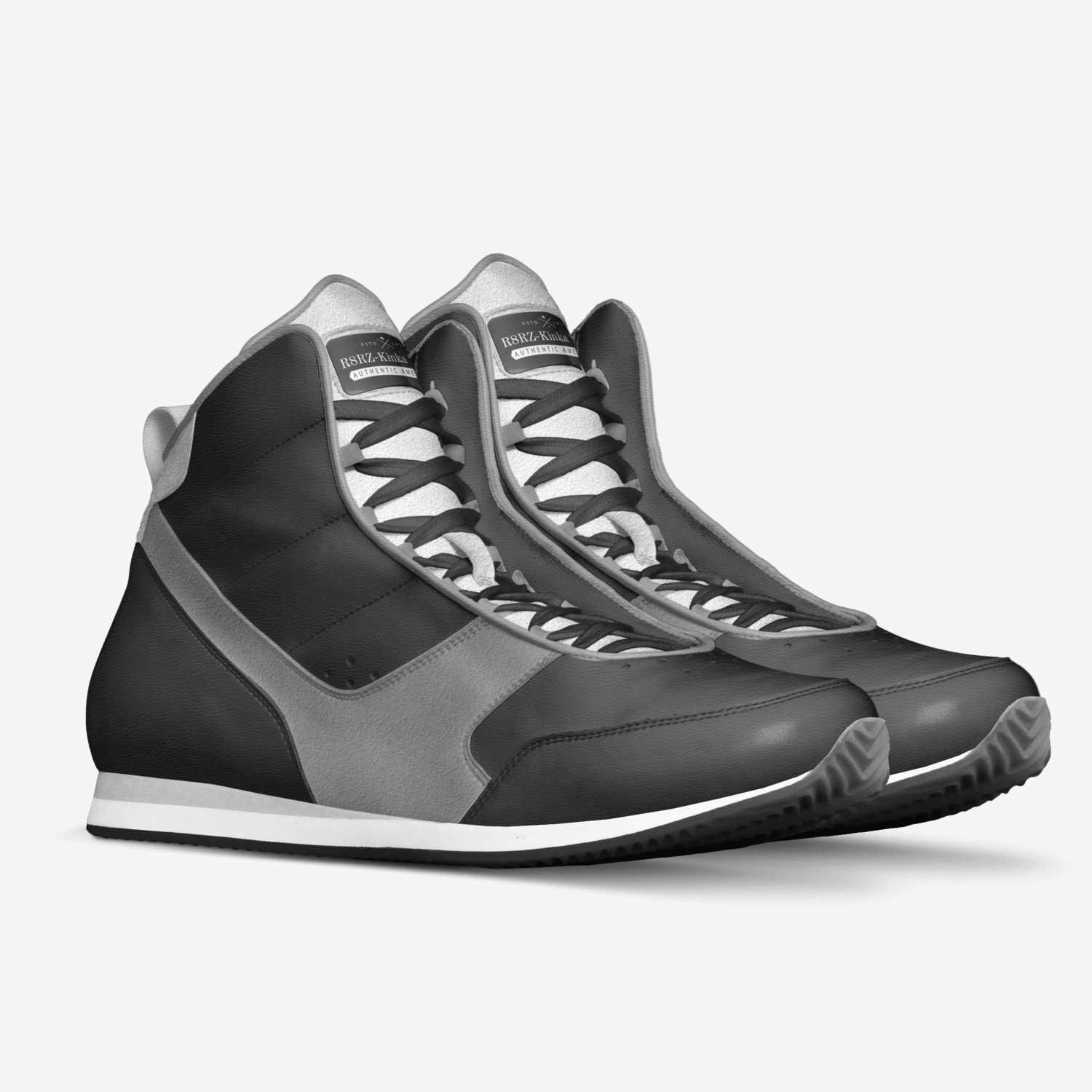 R8RZ-Kinka T Kix custom made in Italy shoes by Kinka T Kix | Double view