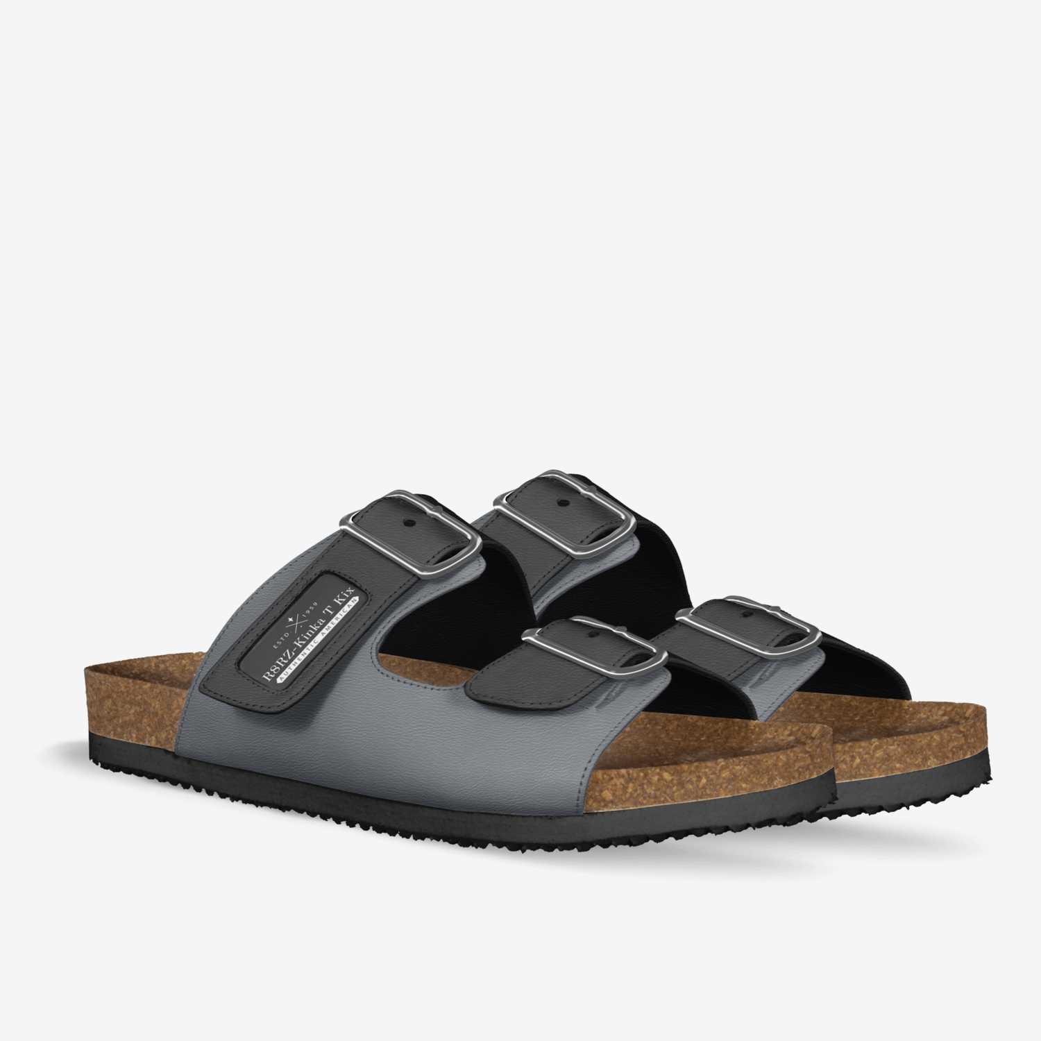 R8RZ-Kinka T Kix custom made in Italy shoes by Kinka T Kix | Double view