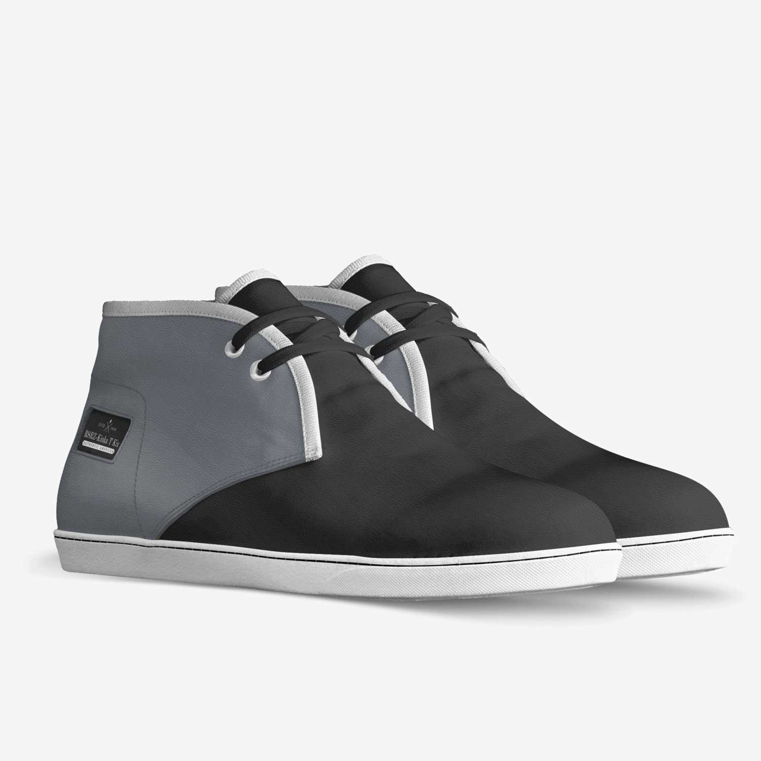 R8RZ-Kinka T Kix custom made in Italy shoes by Kinka T Kix | Double view