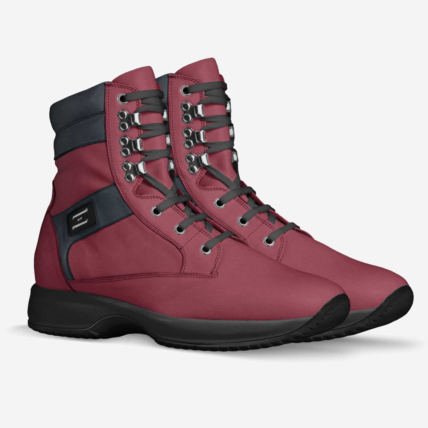 Air custom made in Italy shoes by Brandon Threat | Double view