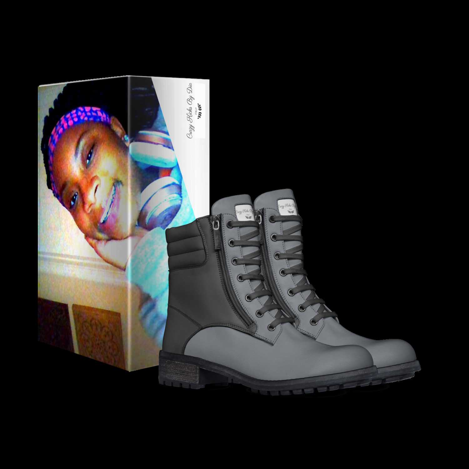 Crazy Kicks By Dia A Custom Shoe concept by India Samuels