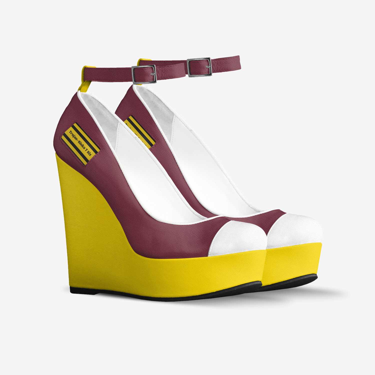 Trojan-Kinka T Kix custom made in Italy shoes by Kinka T Kix | Double view