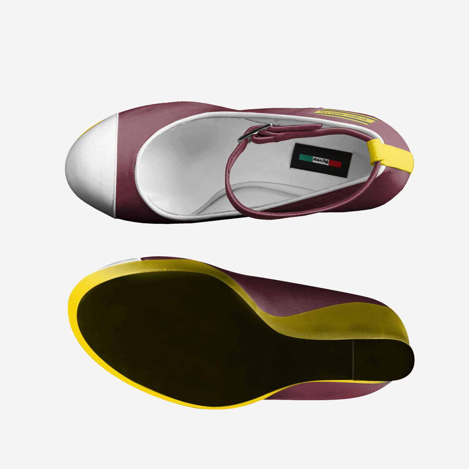 Trojan-Kinka T Kix custom made in Italy shoes by Kinka T Kix | Top view