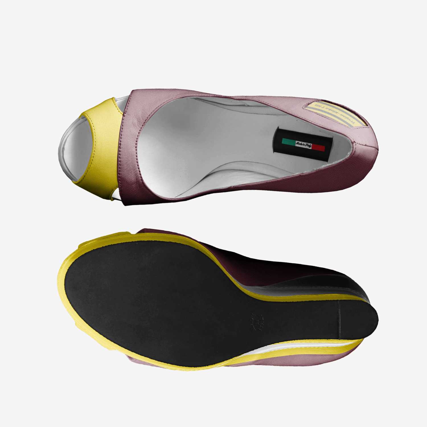 Trojan-Kinka T Kix custom made in Italy shoes by Kinka T Kix | Top view