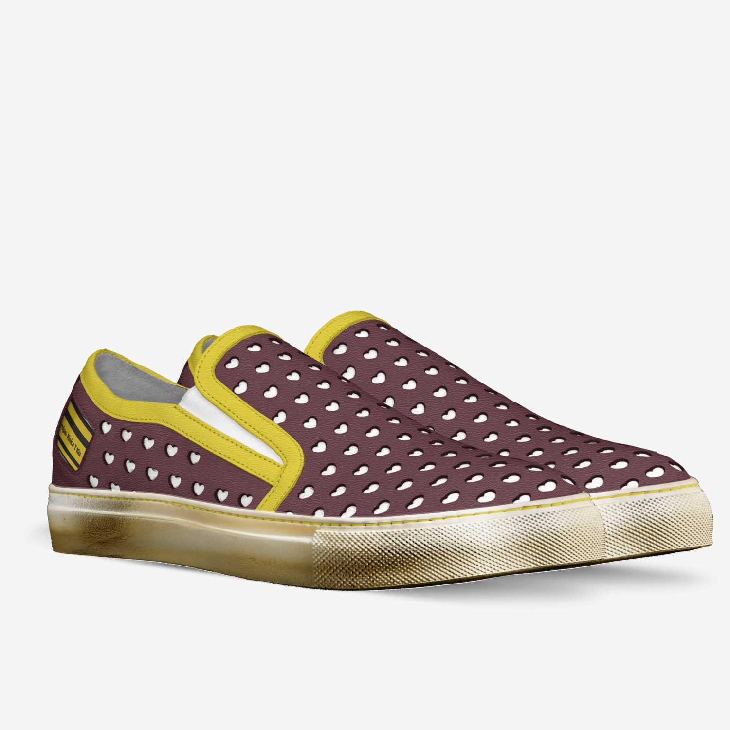 Trojan-Kinka T Kix custom made in Italy shoes by Kinka T Kix | Double view