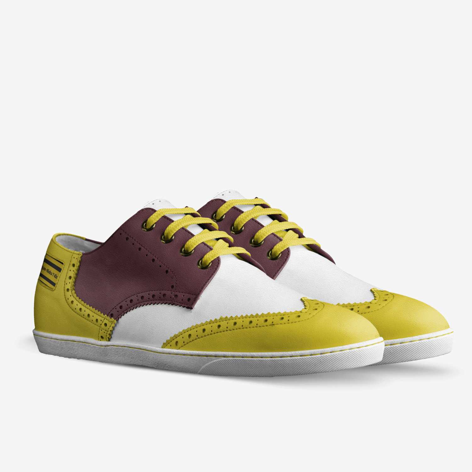 Trojan-Kinka T Kix custom made in Italy shoes by Kinka T Kix | Double view