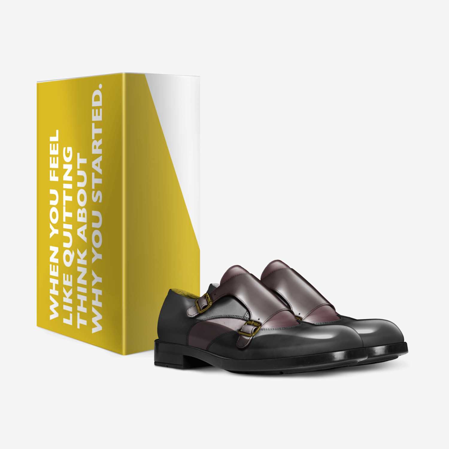 Trojan-Kinka T Kix custom made in Italy shoes by Kinka T Kix | Box view